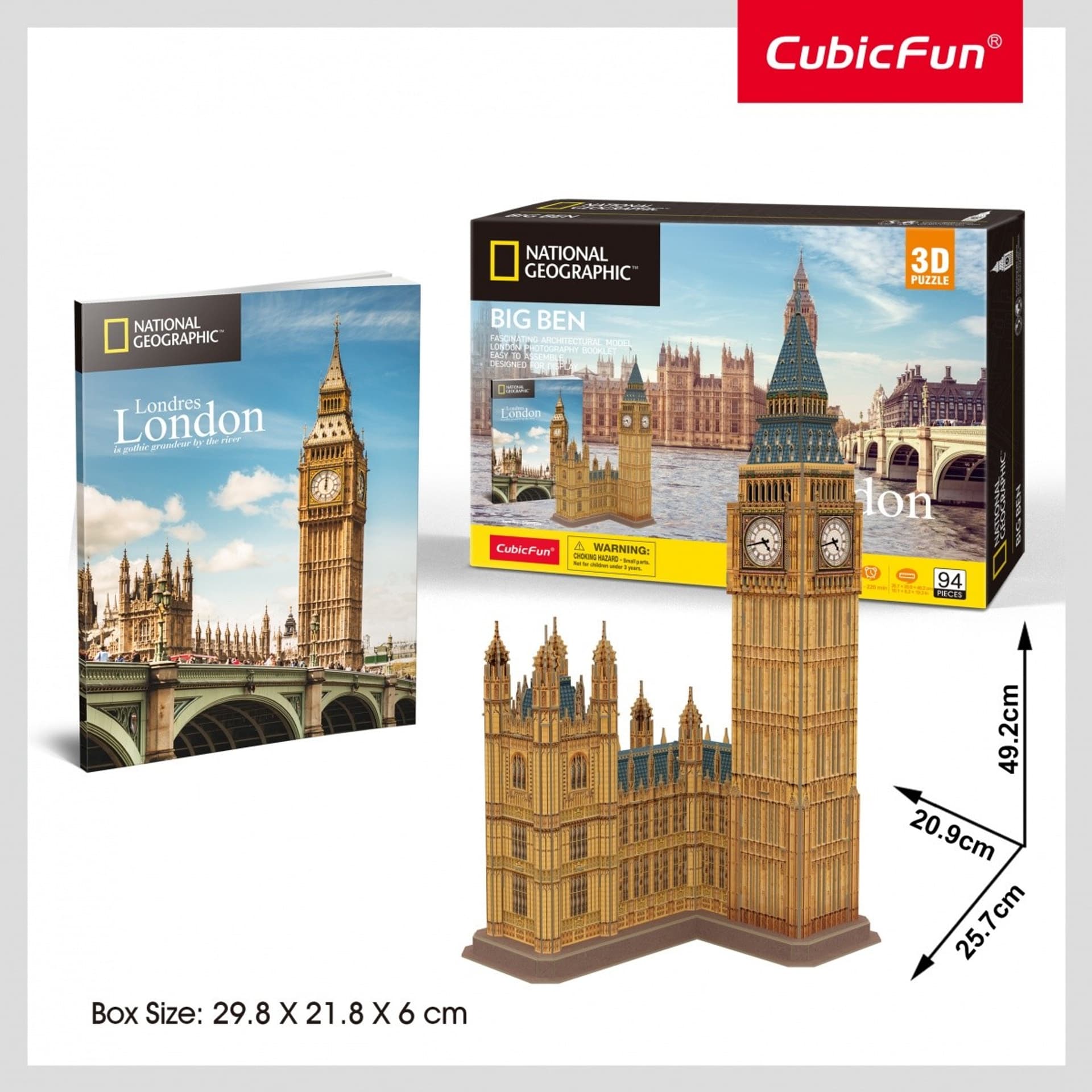 

Puzzle 3D National Geographic Big Ben