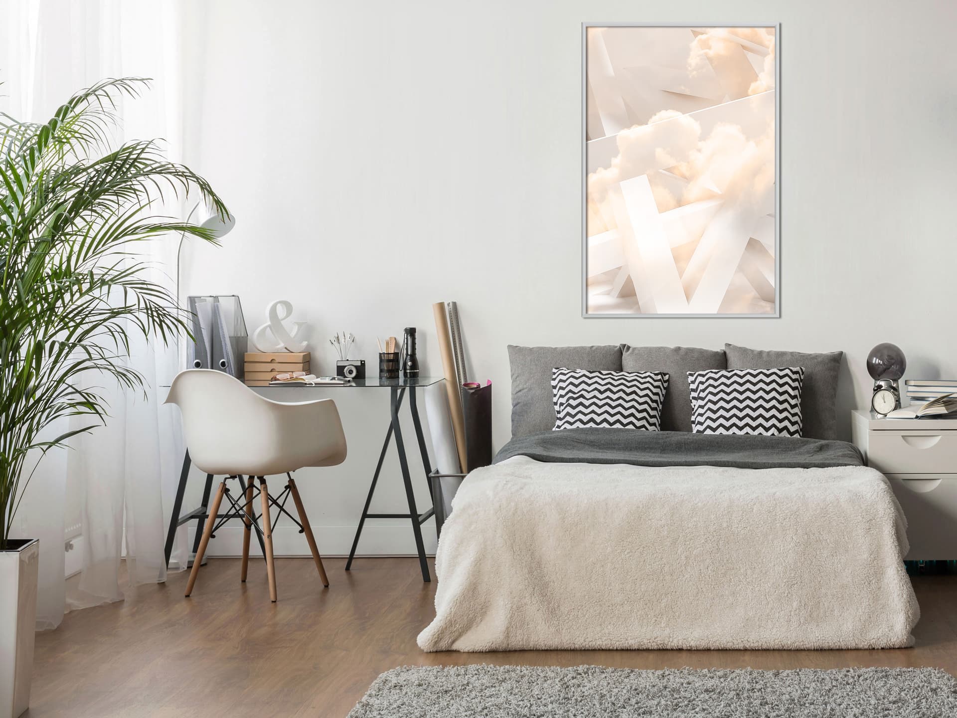 

Plakat - Siódme niebo (rozmiar 20x30, wykończenie Rama biała)