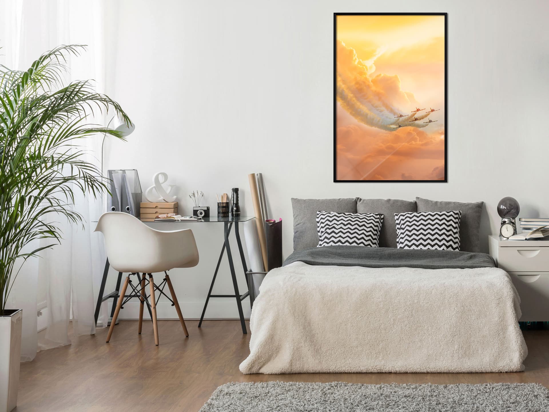 

Plakat - Podniebna formacja (rozmiar 20x30, wykończenie Rama czarna)