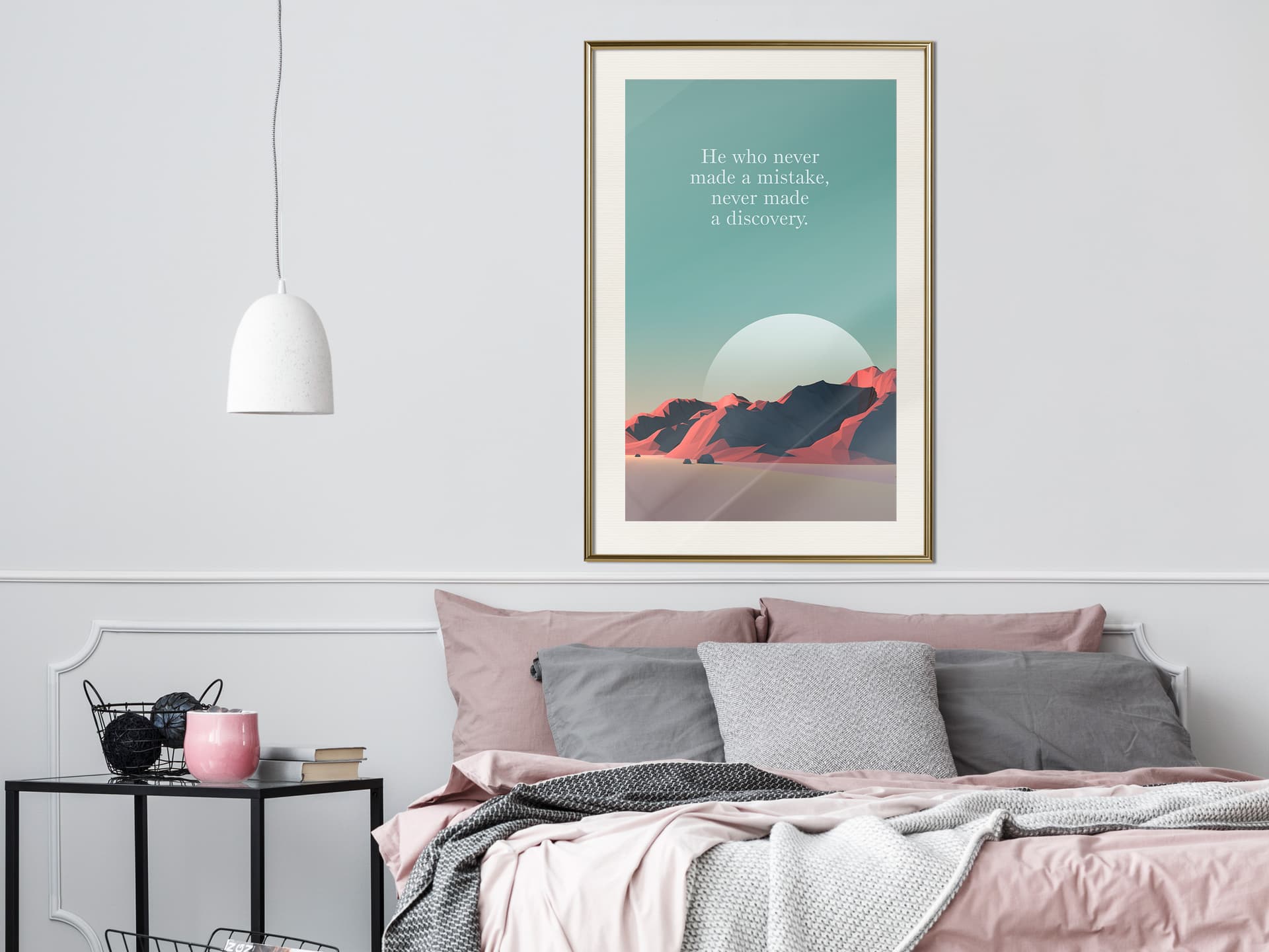 

Plakat - Odkrycie (rozmiar 20x30, wykończenie Rama złota z passe-partout)