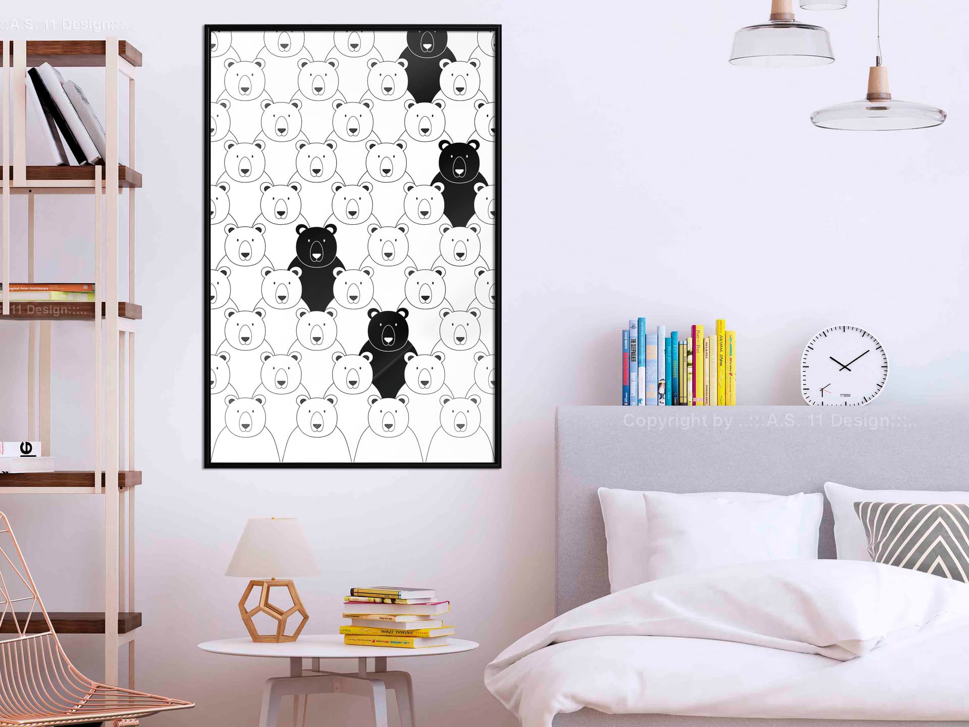 

Plakat - Mniejszość (rozmiar 40x60, wykończenie Rama czarna)