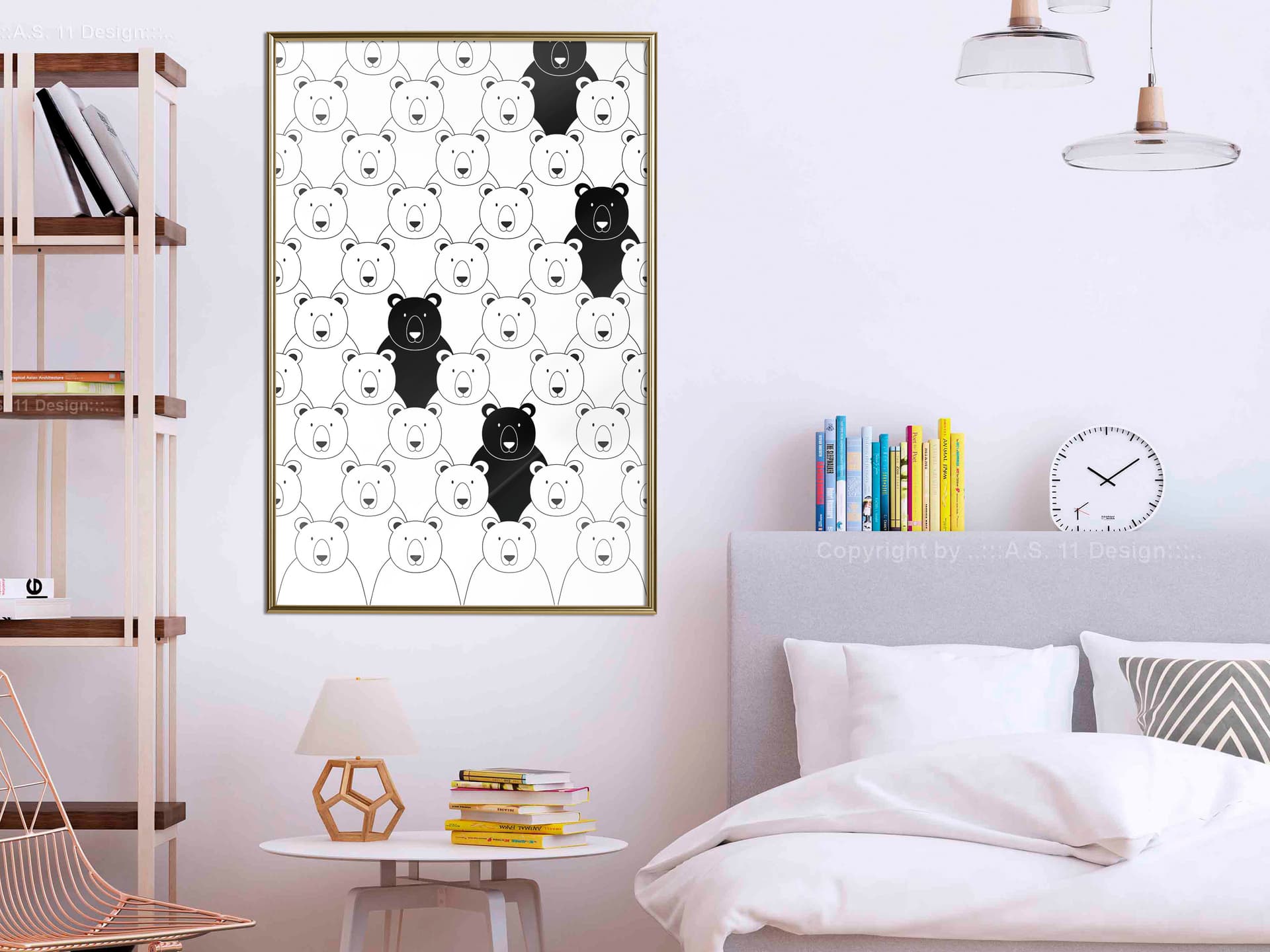 

Plakat - Mniejszość (rozmiar 40x60, wykończenie Rama złota)