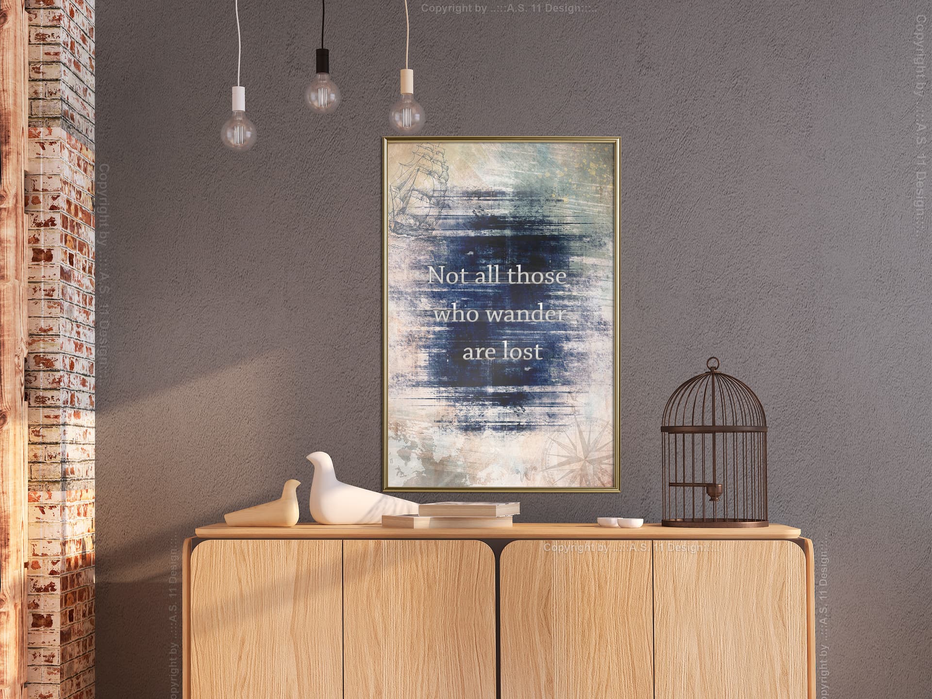 

Plakat - Zagubieni I (rozmiar 40x60, wykończenie Rama złota)
