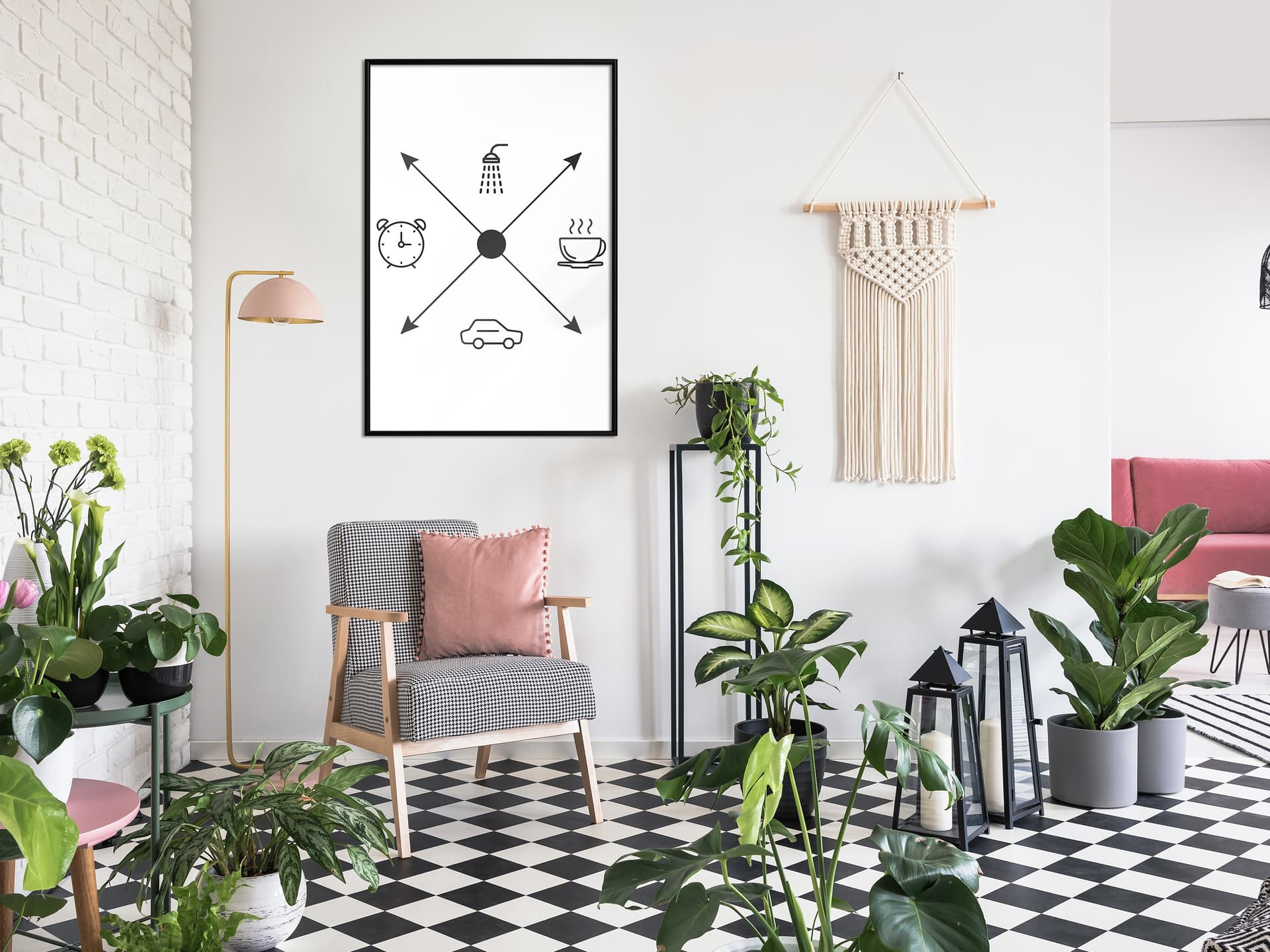 

Plakat - Poranna rutyna (rozmiar 20x30, wykończenie Rama czarna)