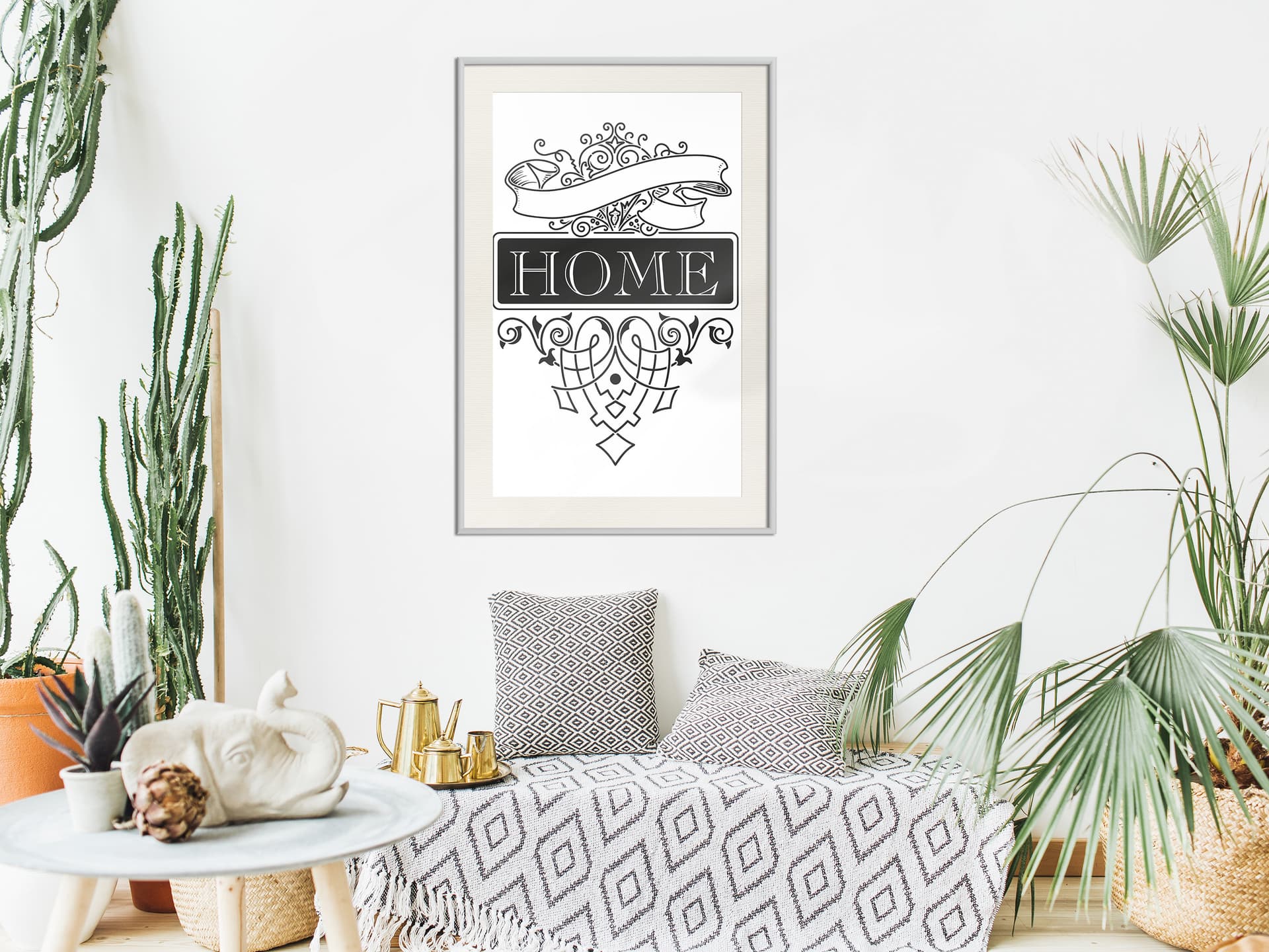 

Plakat - Dom III (rozmiar 20x30, wykończenie Rama biała z passe-partout)