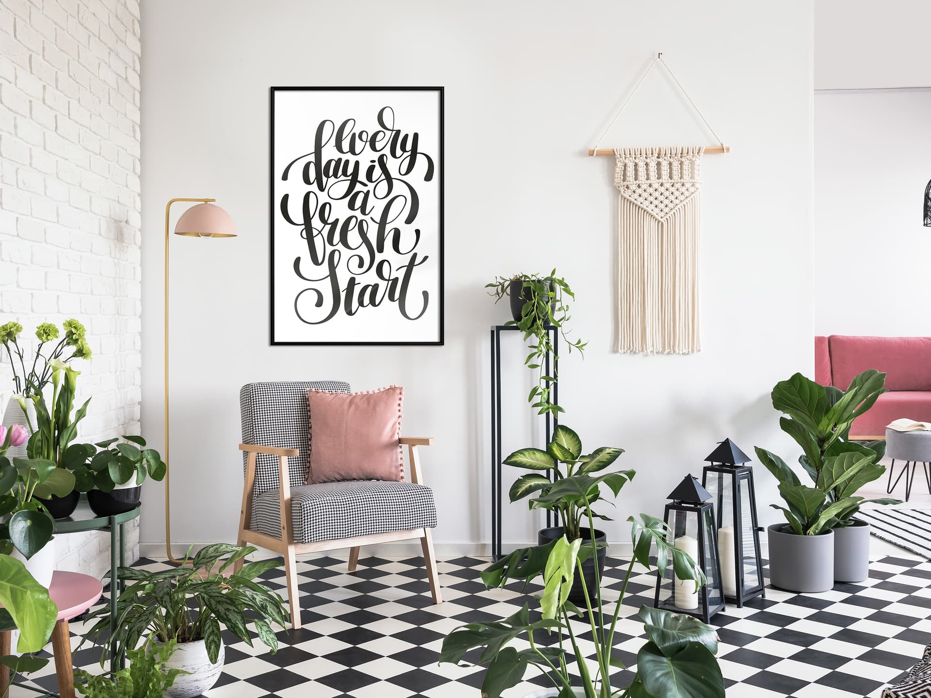 

Plakat - Nowy start (rozmiar 20x30, wykończenie Rama czarna)