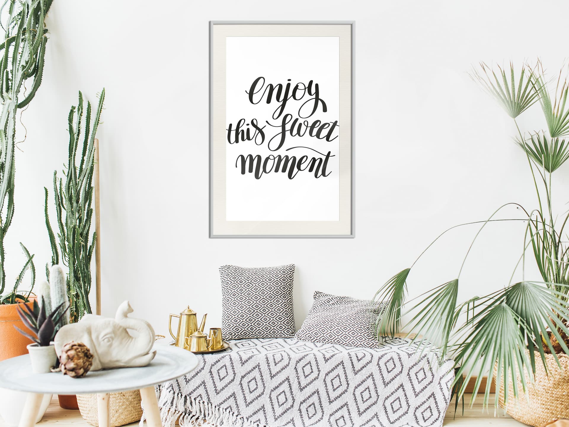 

Plakat - Chwila (rozmiar 20x30, wykończenie Rama biała z passe-partout)