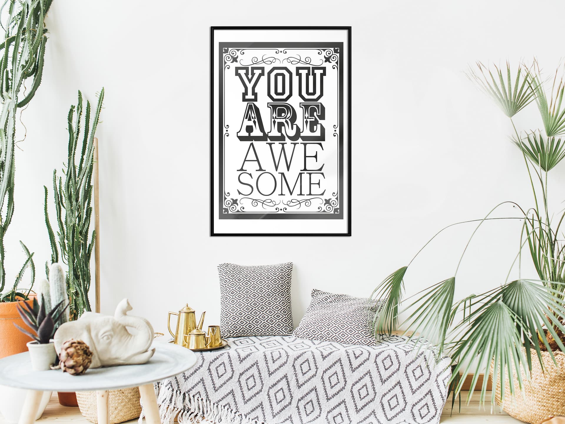

Plakat - Jesteś super (rozmiar 20x30, wykończenie Rama czarna)