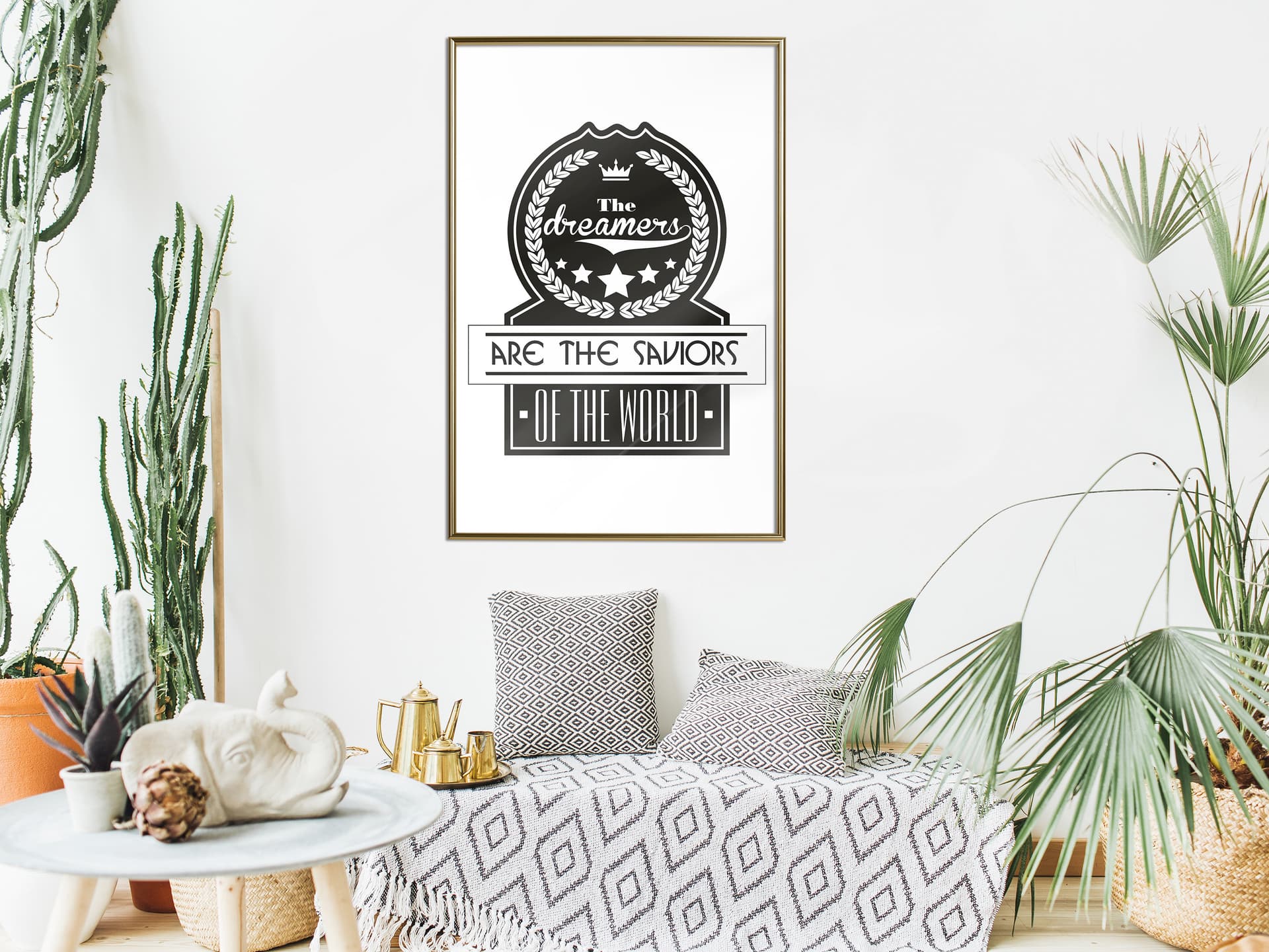 

Plakat - Marzyciele (rozmiar 20x30, wykończenie Rama złota)