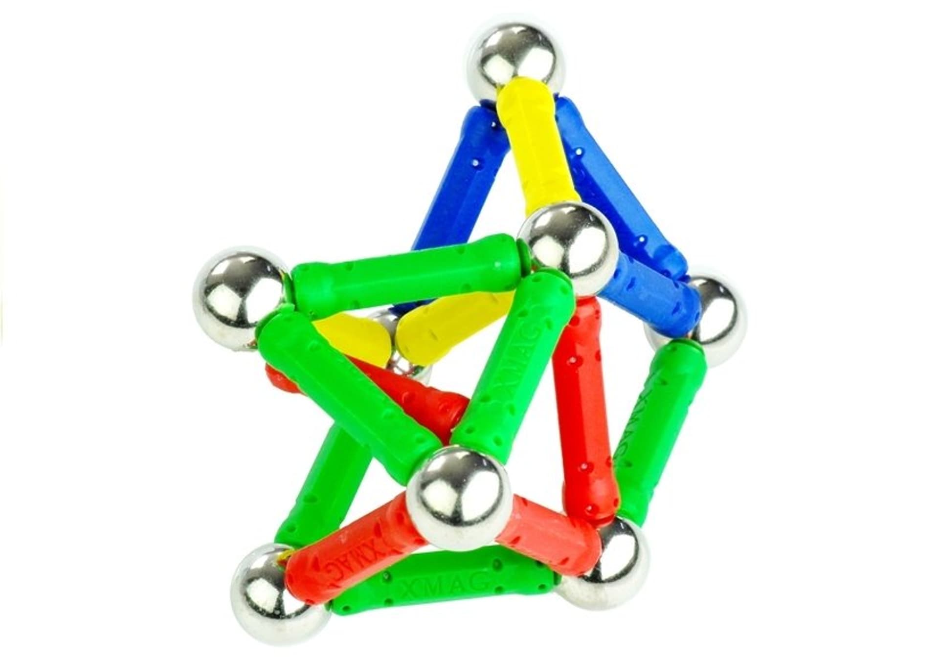 

Klocki Magnetyczne Magnastix Patyczki Kulki Kolorowe 60el