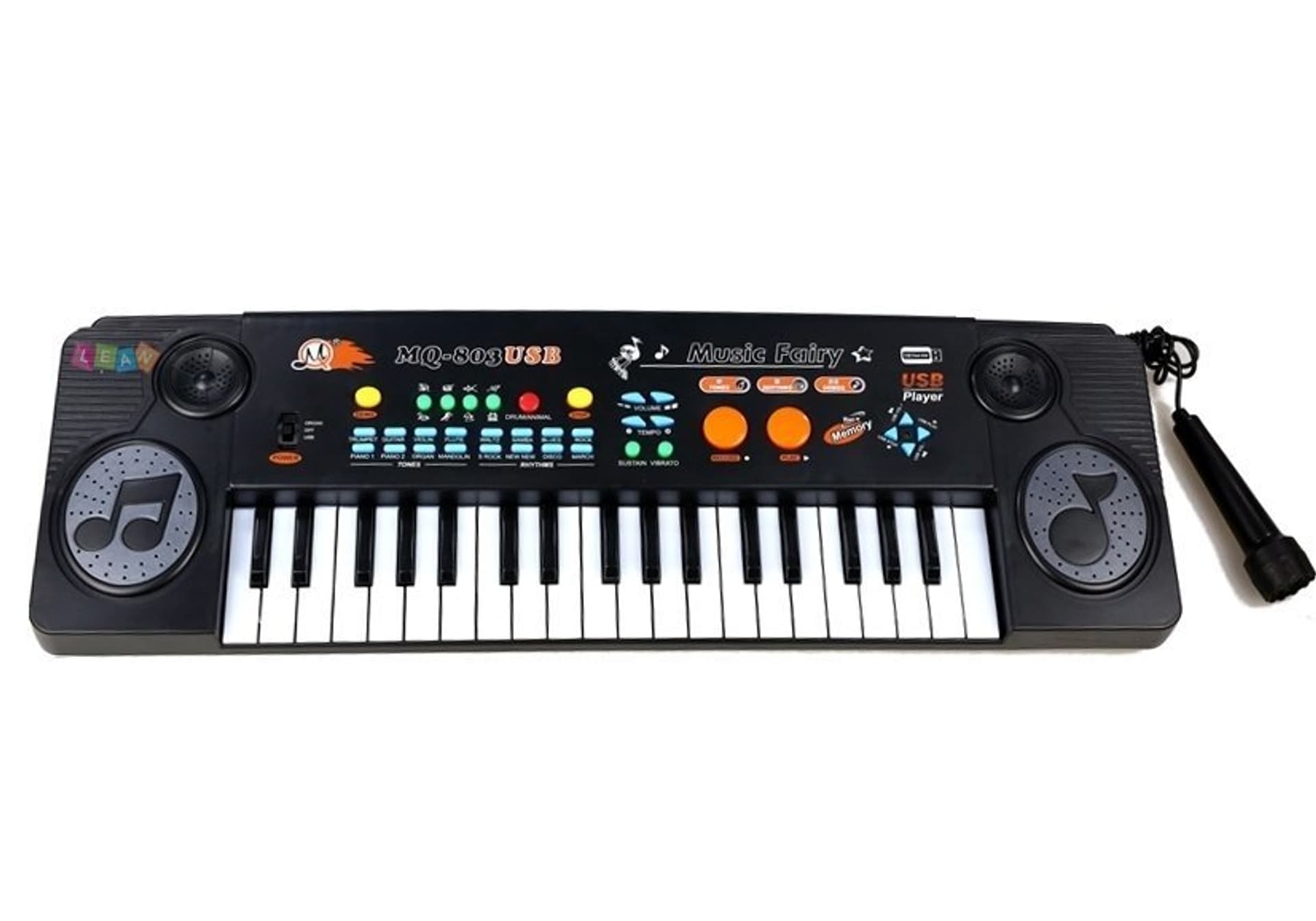 

Keyboard Organy z Mikrofonem 37 Klawiszy USB