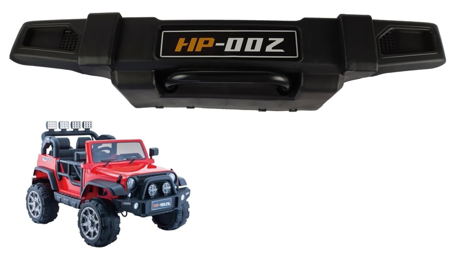 

Zderzak tylny do pojazdu na akumulator HP012