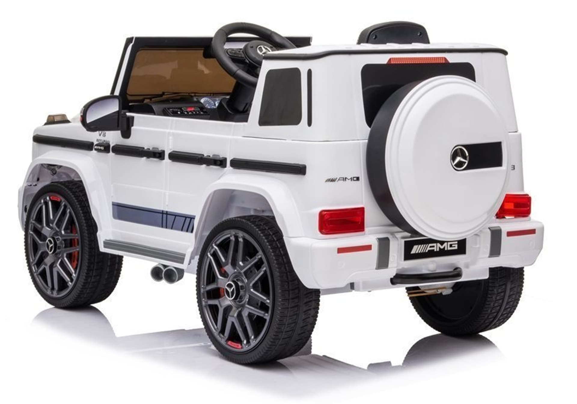

Auto na Akumulator Mercedes G63 AMG Biały