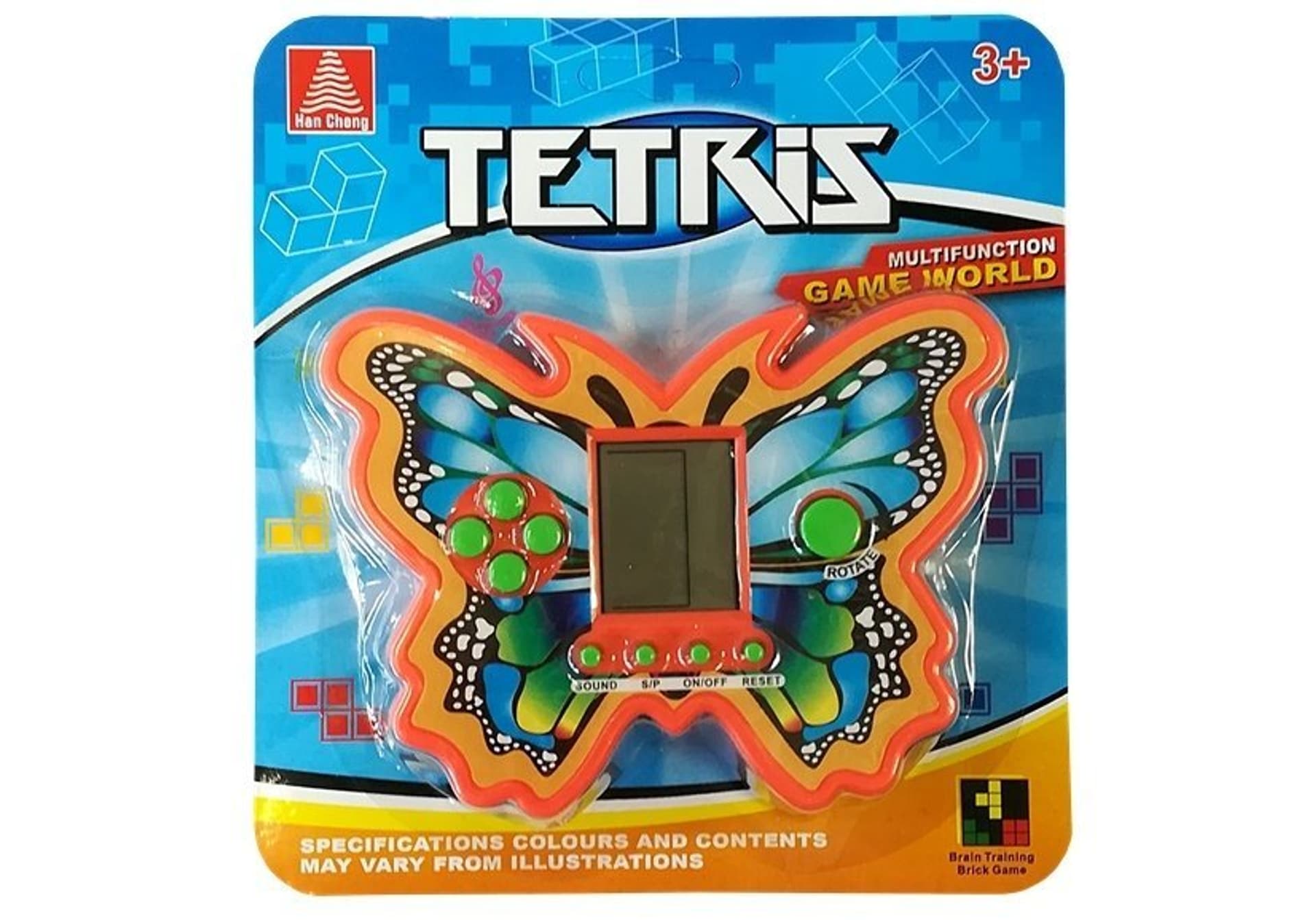 

Gra Elektroniczna Tetris Motyl Pomarańczowy