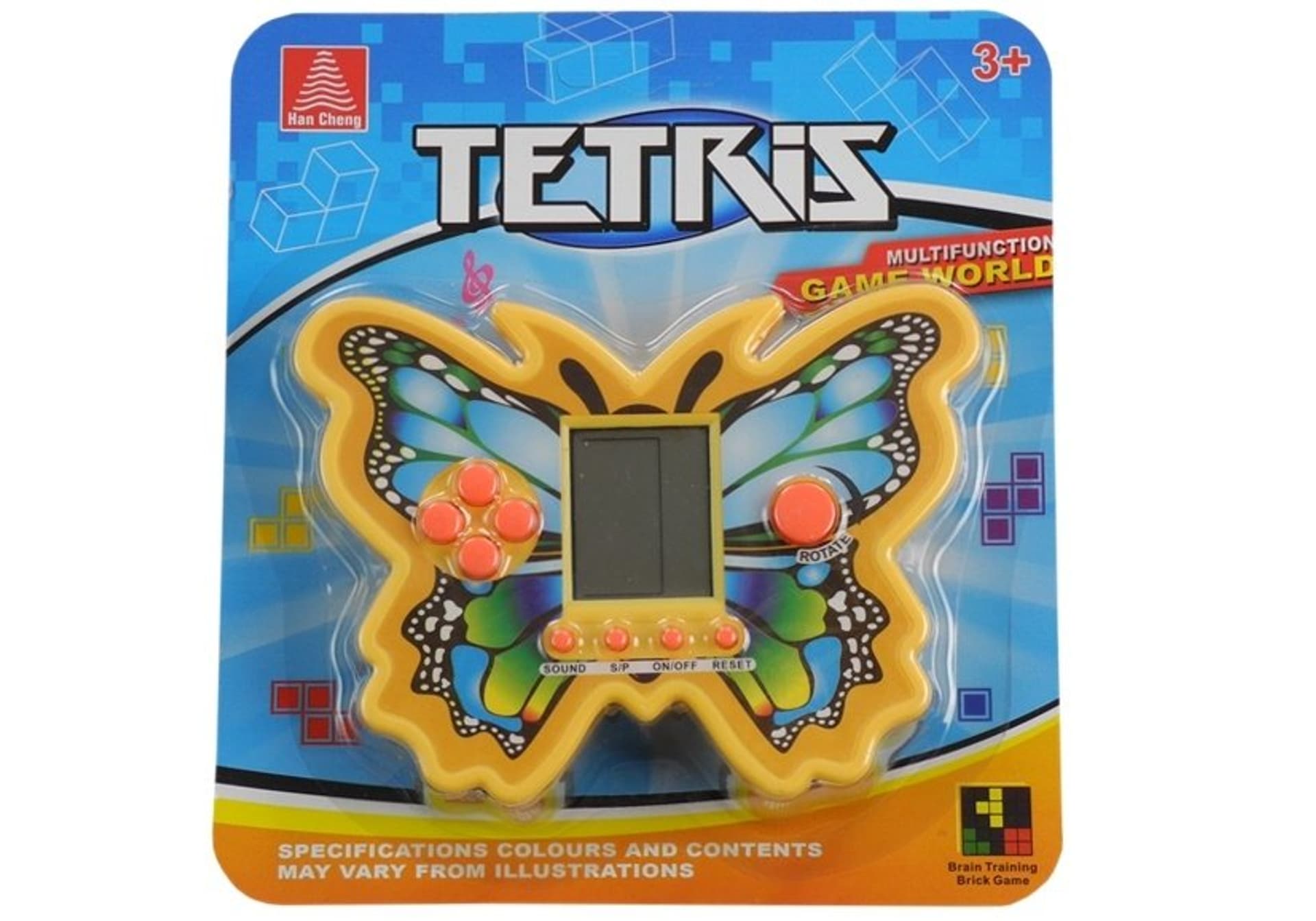 

Gra Elektroniczna Tetris Motyl Żółty