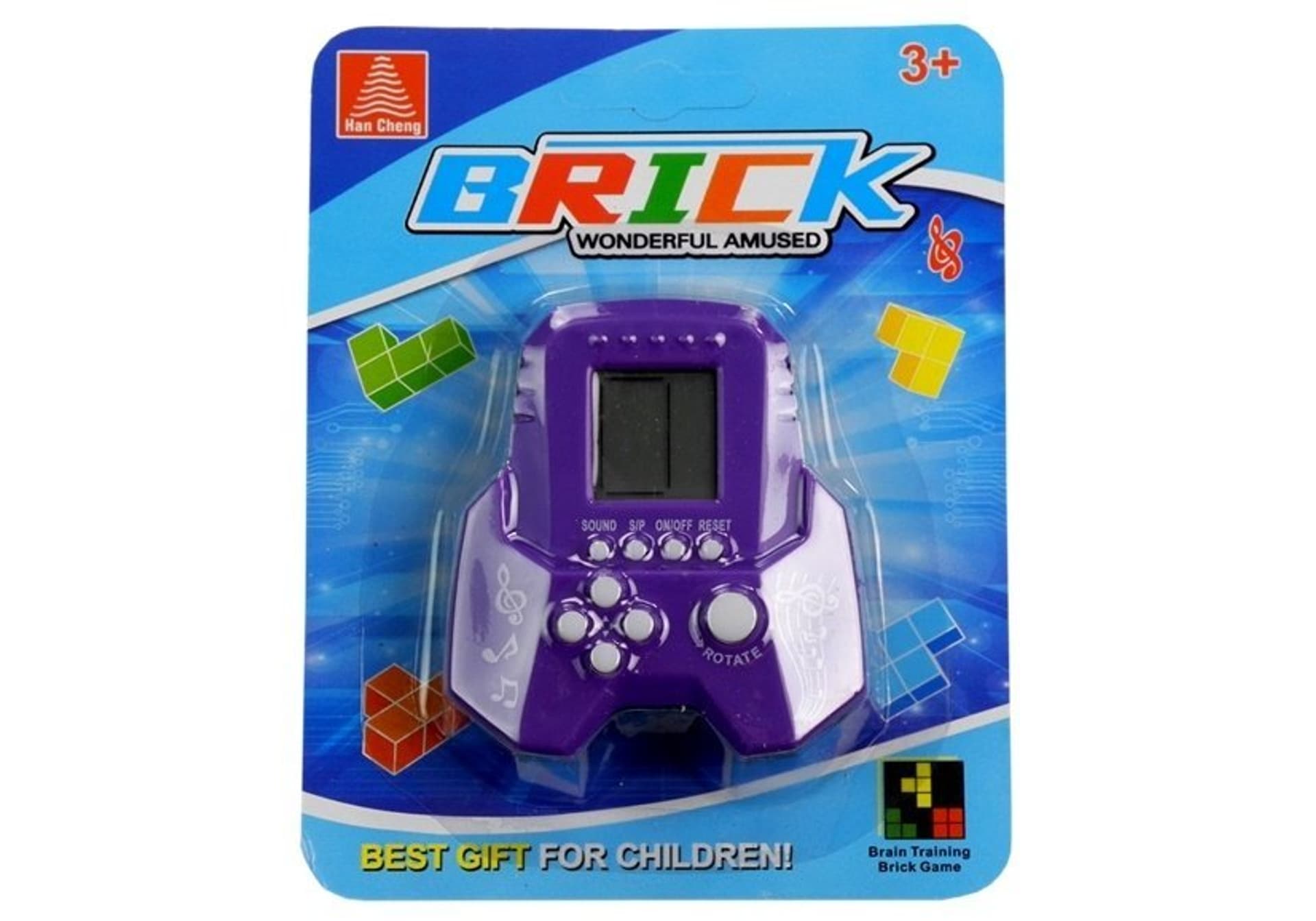 

Gra Elektroniczna Tetris Bricks Rakieta Fioletowa