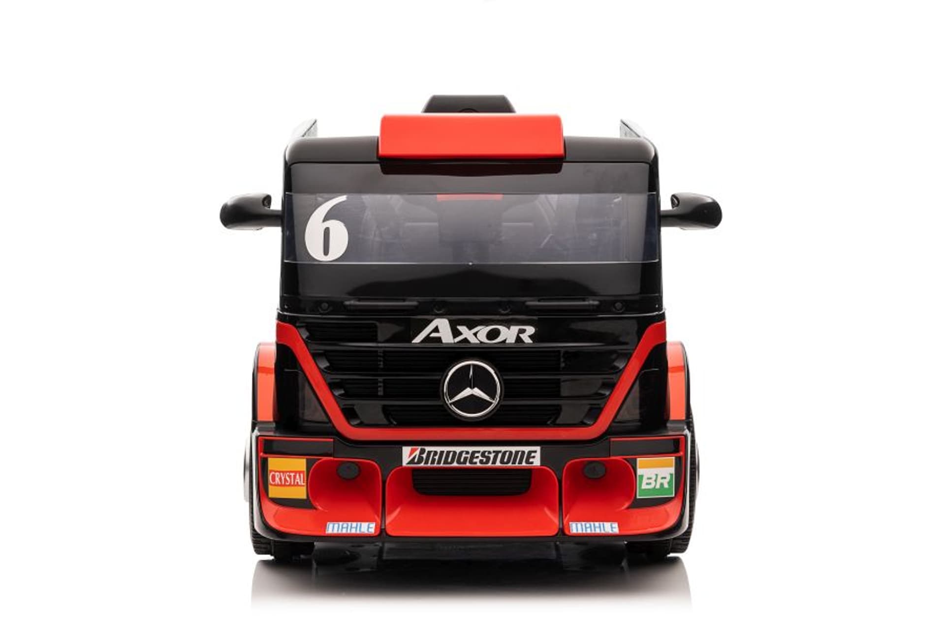 

Auto Na Akumulator Mercedes + Naczepa XMX622B Czerwony LCD