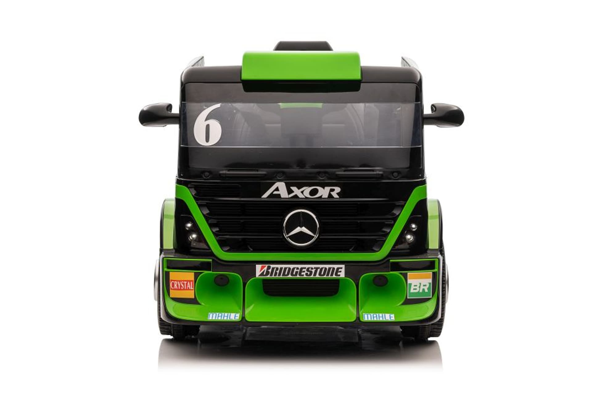 

Auto Na Akumulator Mercedes + Naczepa XMX622B Zielony LCD