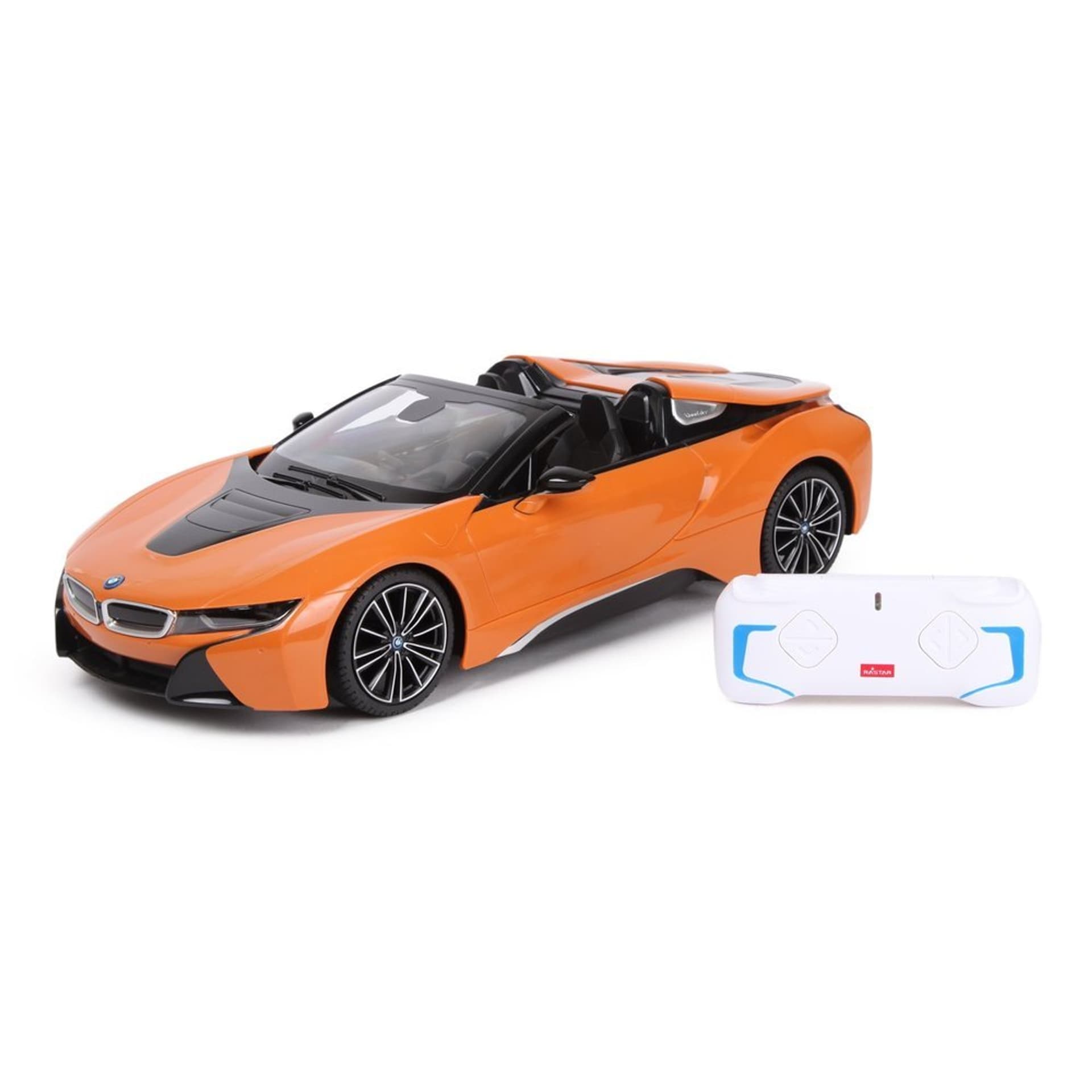 

Auto R/C BMW i8 Roadster Rastar 1:12 Pomarańczowy