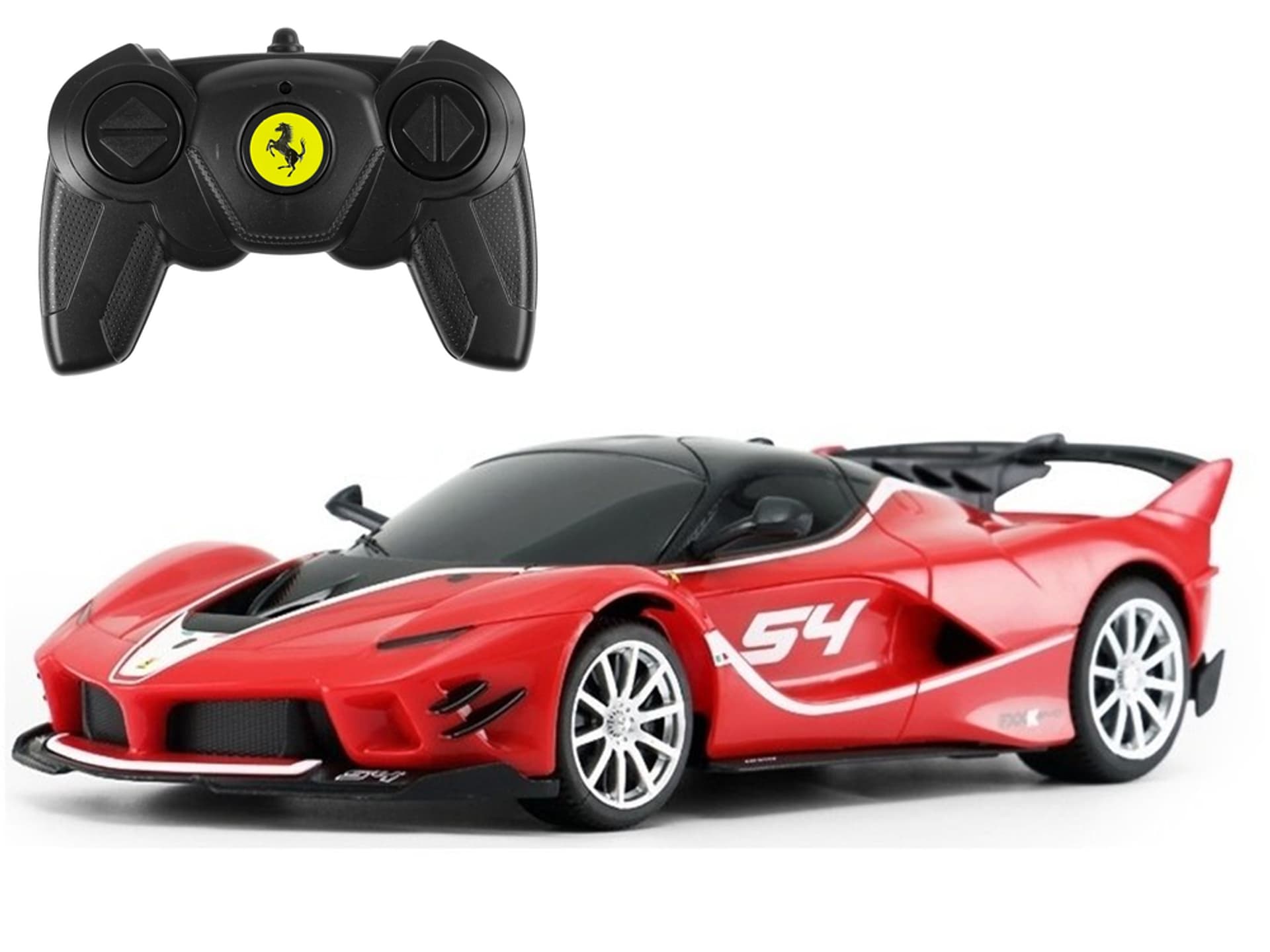 

Auto R/C Ferrari Rastar 1:24 Czerwone na pilota