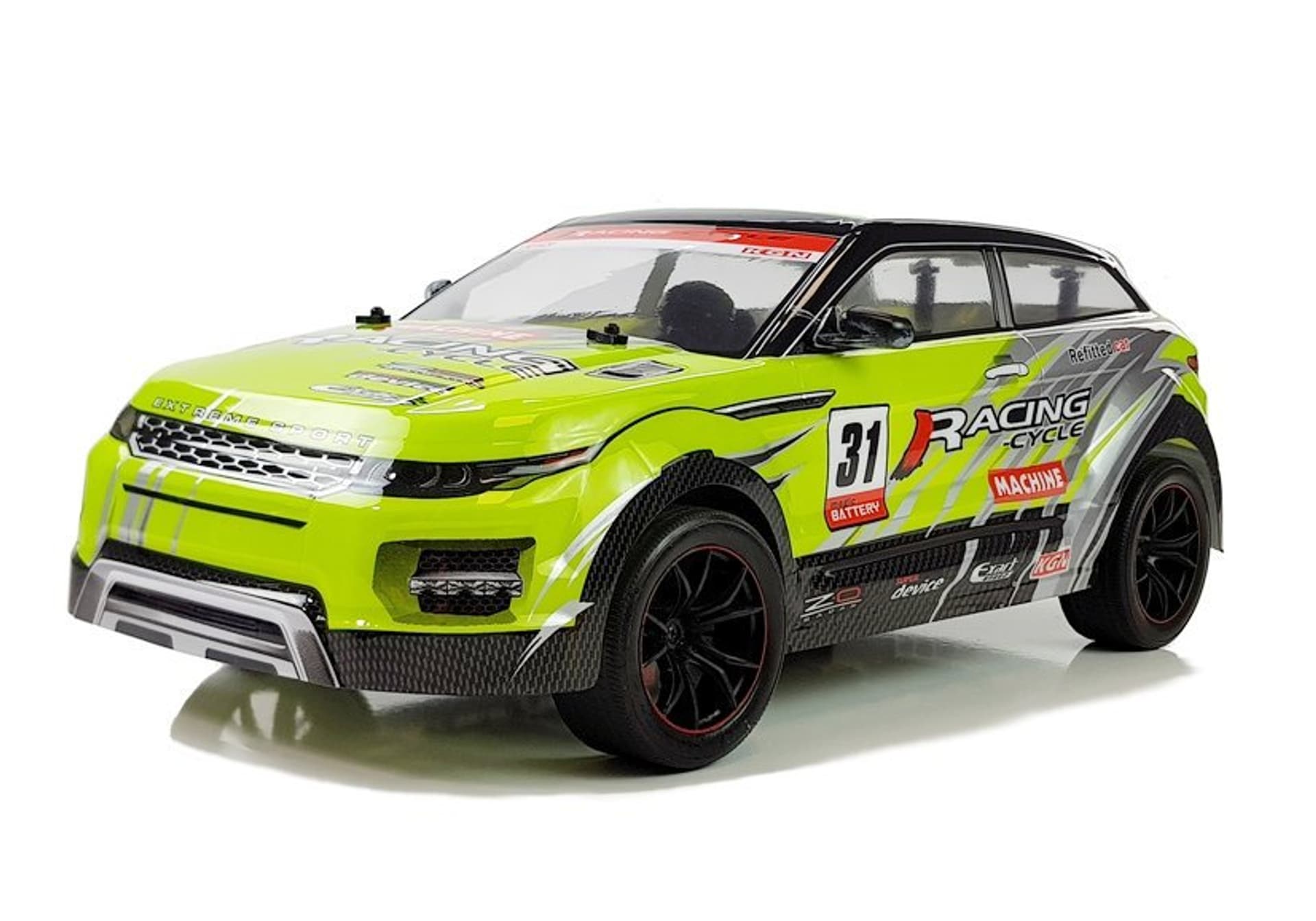 

Auto Zdalnie Sterowane R/C Terenowe Zielone 1:10
