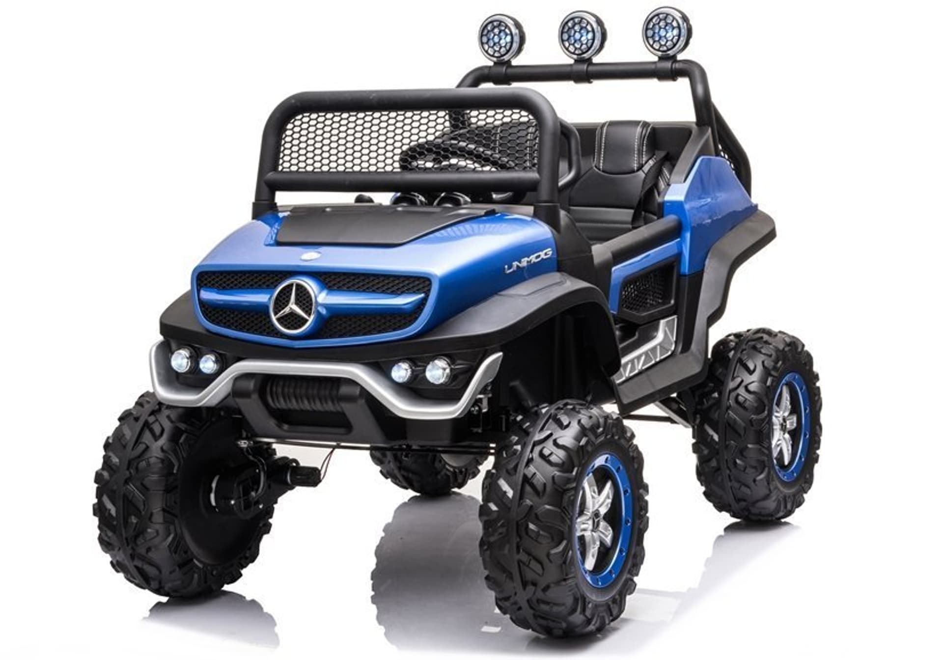 

Pojazd na Akumulator Mercedes Unimog S Niebieski Lakier