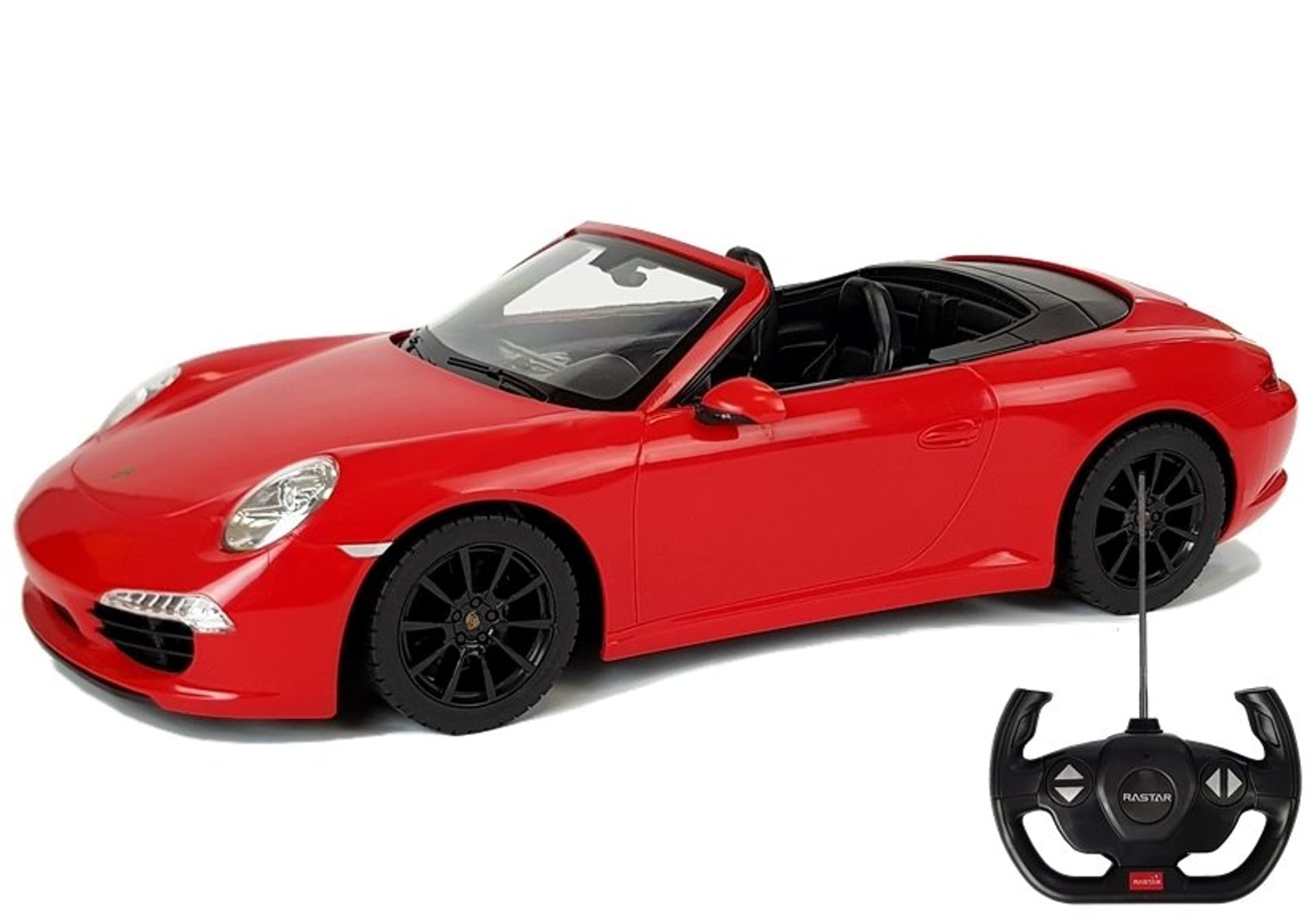 

Auto R/C Porsche 911 Rastar 1:14 Czerwone na pilota