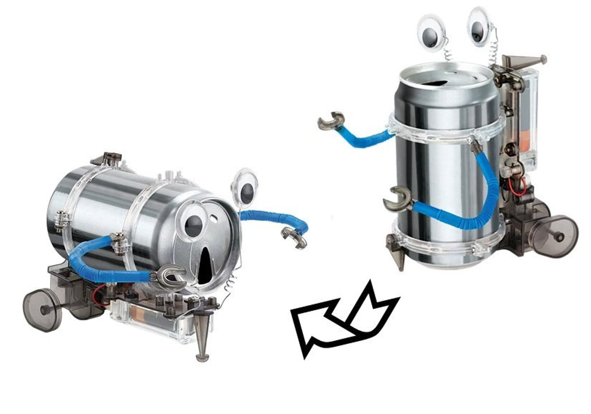 

Edukacyjny Robot z Puszki DIY