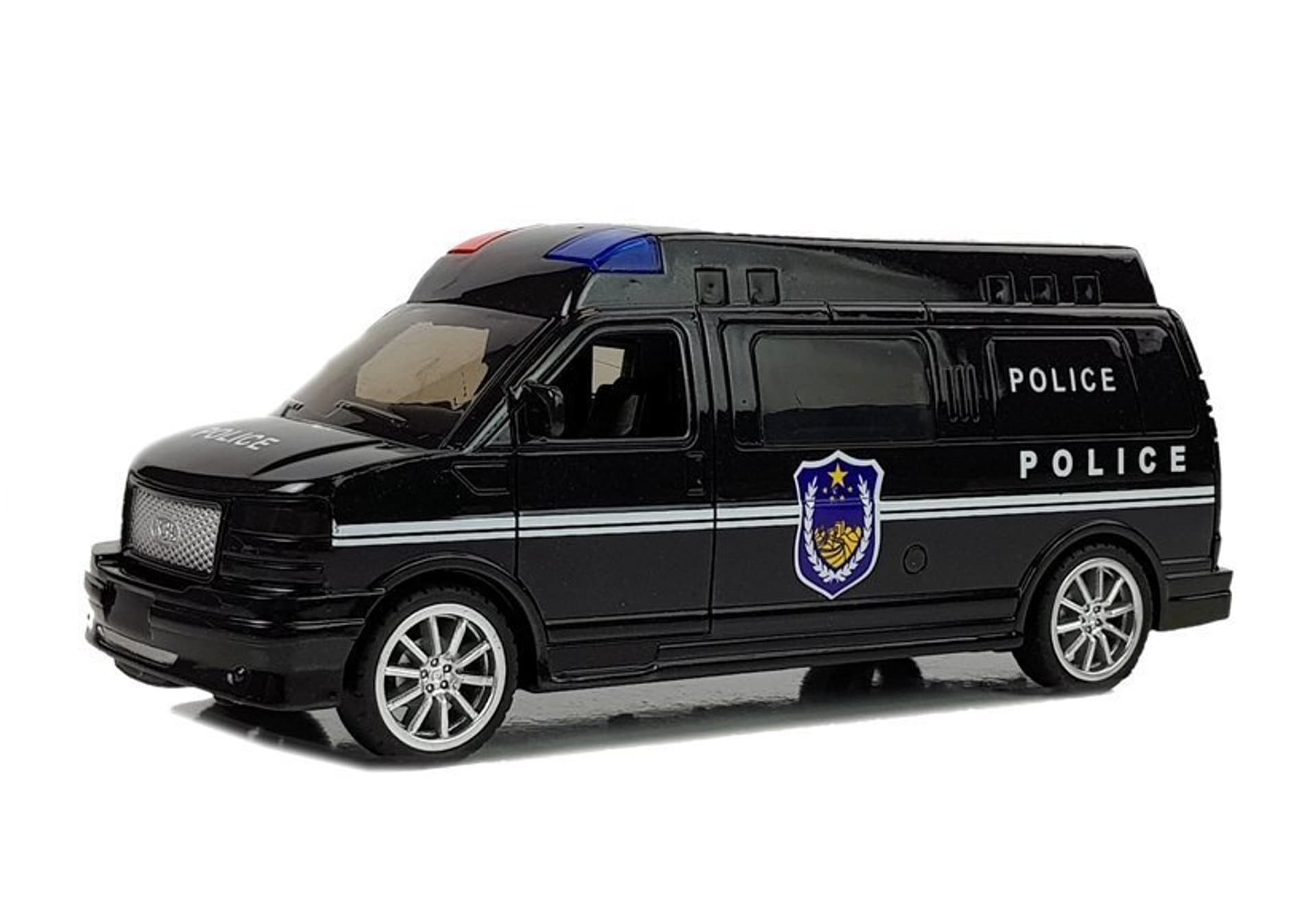 

Auto Policja z Naciągiem ze światłami i dźwiękiem
