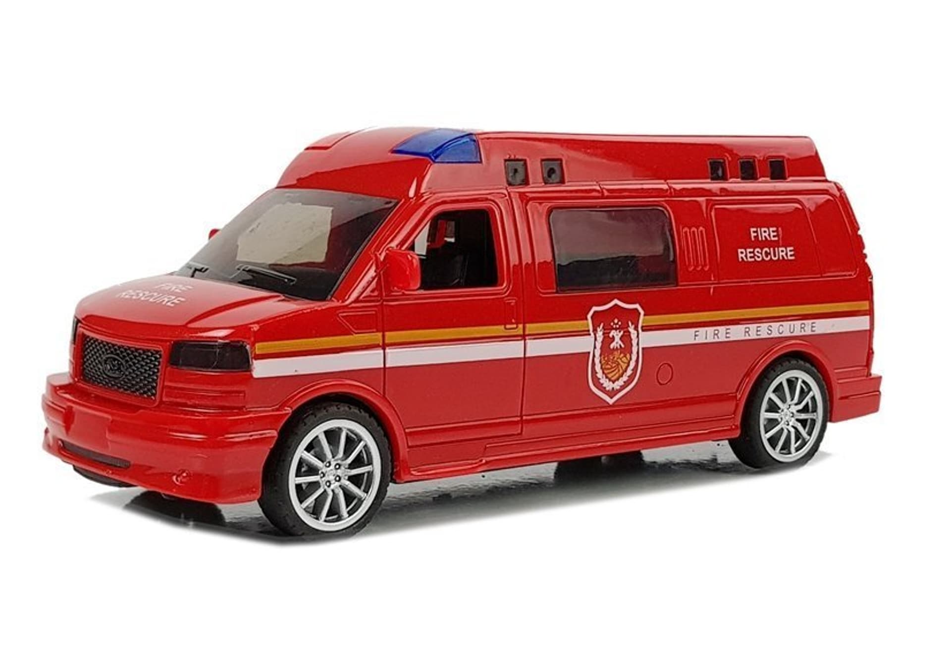 

Auto Straż Pożarna z Naciągiem ze światłami i dźwiękiem
