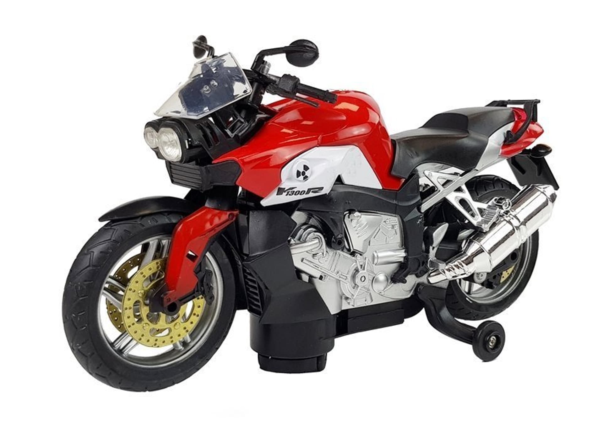 

Motocykl na Baterie Czerwony