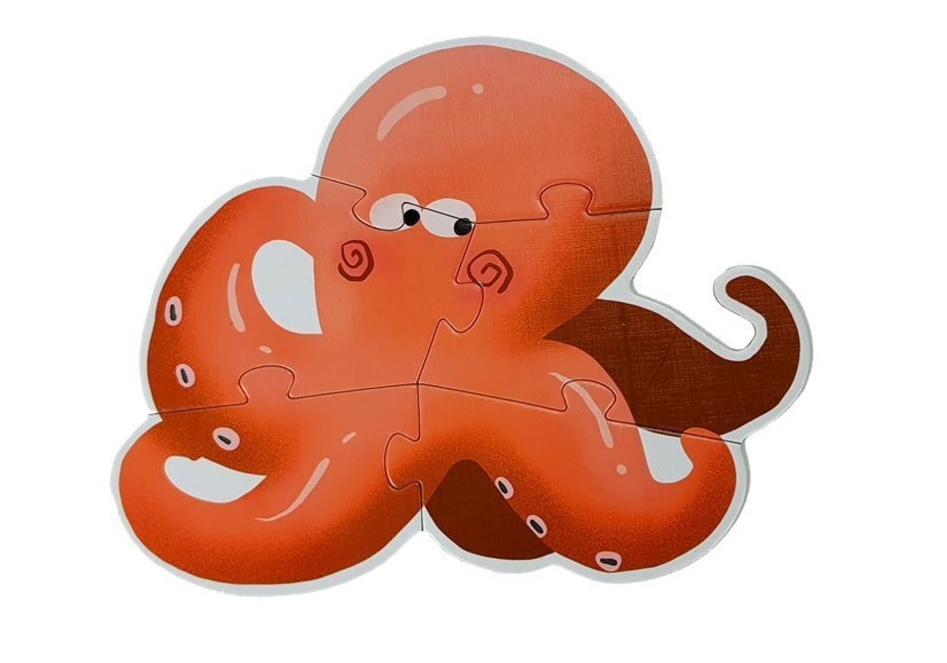 

Puzzle Wodny Świat 30 elementów 6 zwierząt Delfin Żółw Rybka