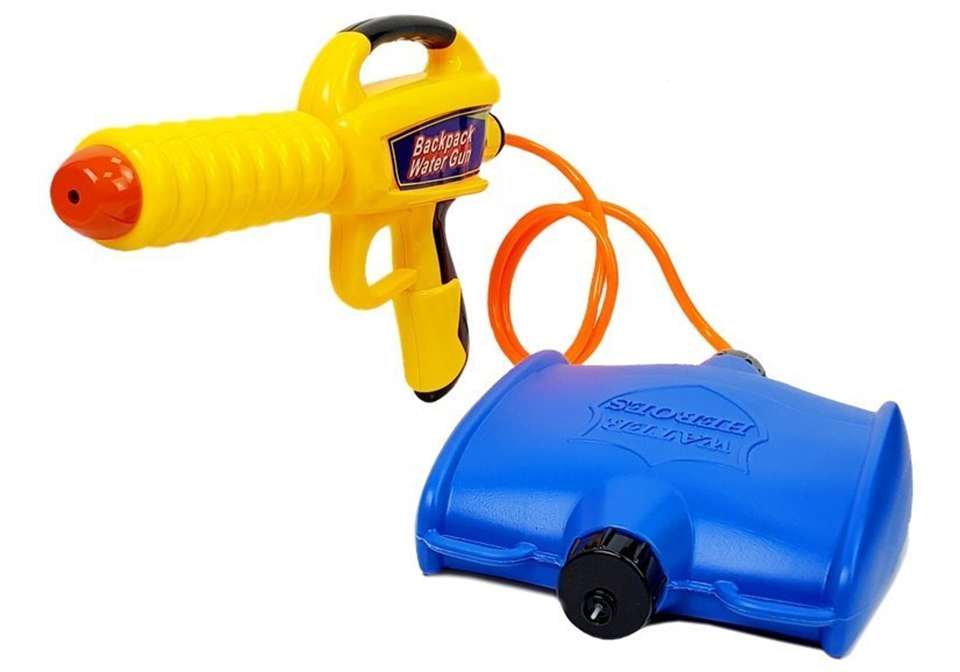 

Pistolet na Wodę ze Zbiornikiem 1080 ml Żółto- Niebieski