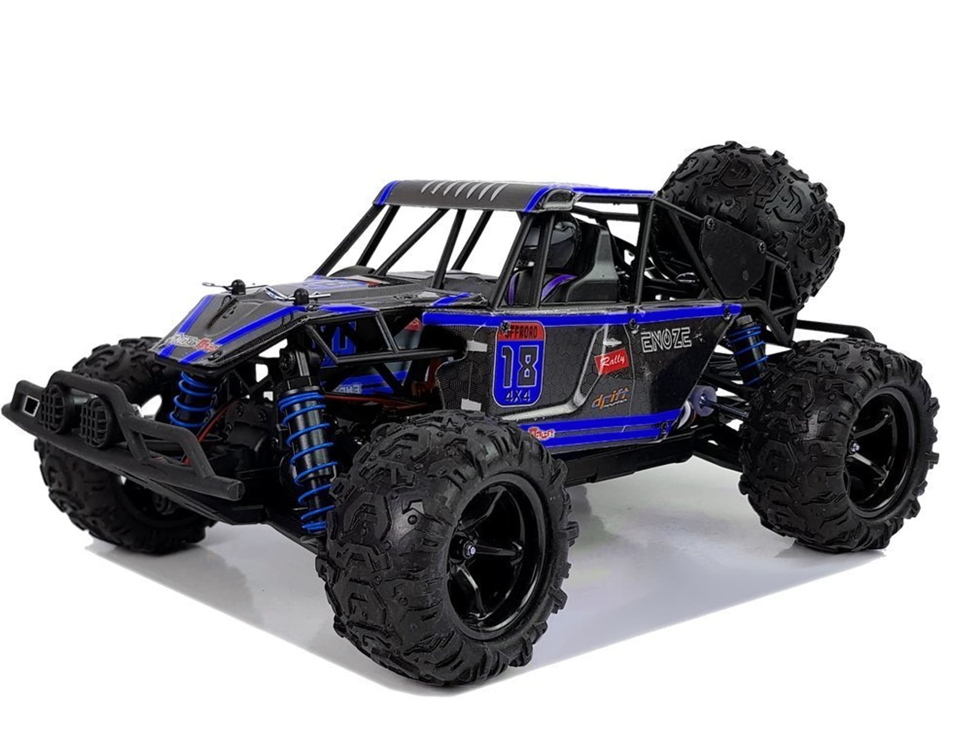

Auto Terenowe Buggy Zdalnie Sterowane 1:18 Niebieskie ENOZE 9303E 45 km/h