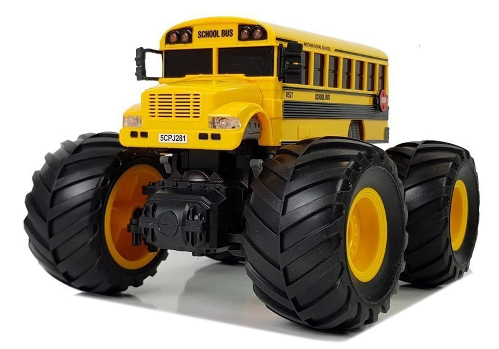 

Autobus Szkolny Duże Koła Zdalnie Sterowany 2.4G Dźwięk Żółty