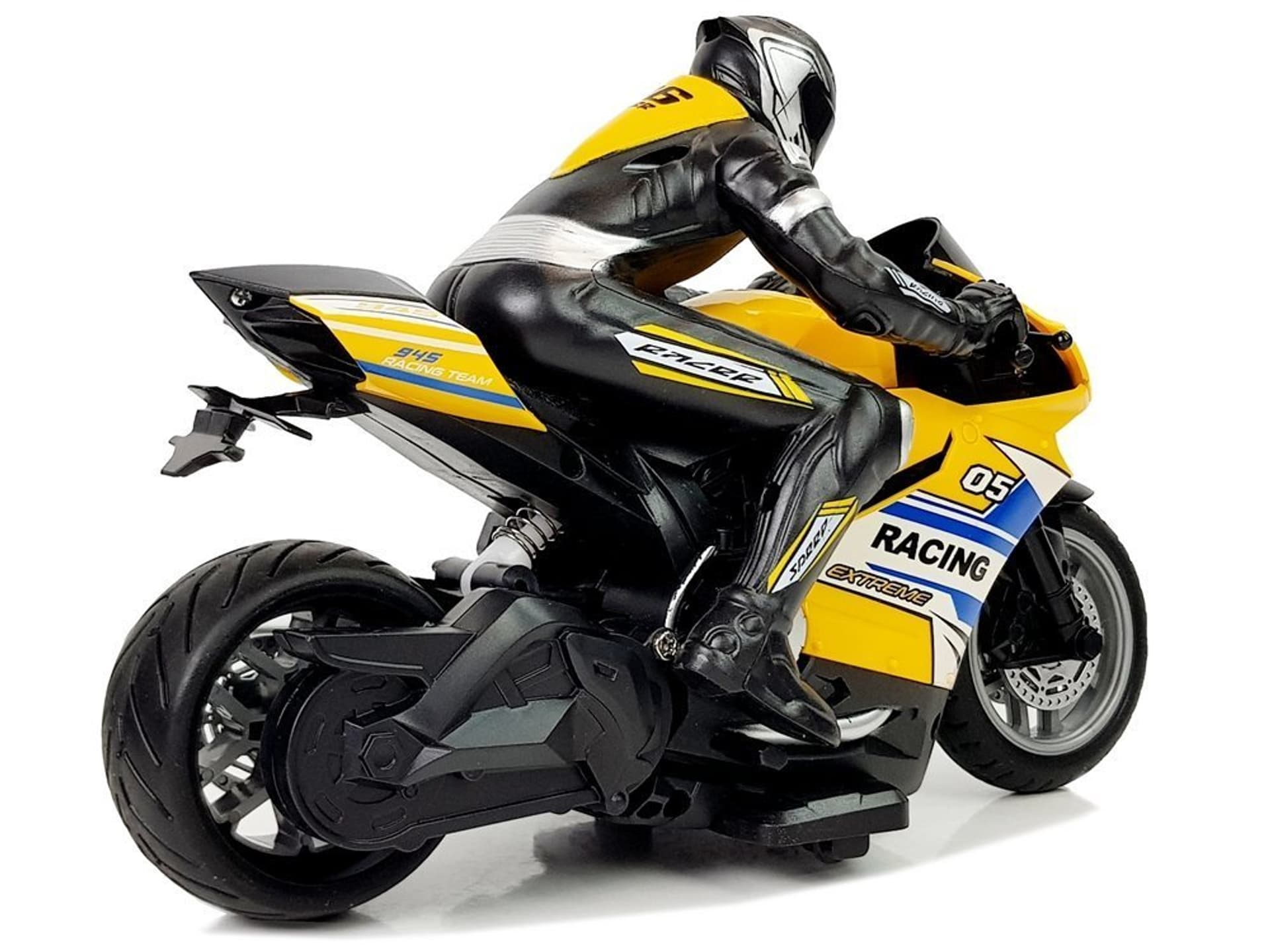 

Motor Sportowy Ścigacz Zdalnie Sterowany 2.4G Zasięg 35 m Żółty
