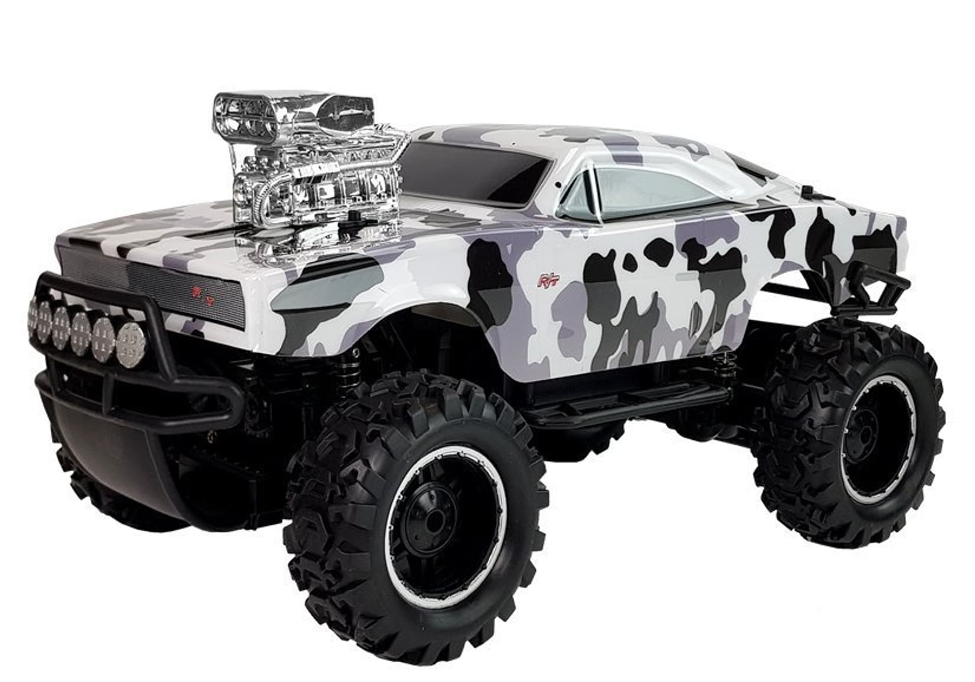 

Auto Terenowe Zdalnie Sterowane 2.4G 4x4 Biało-Czarne Moro