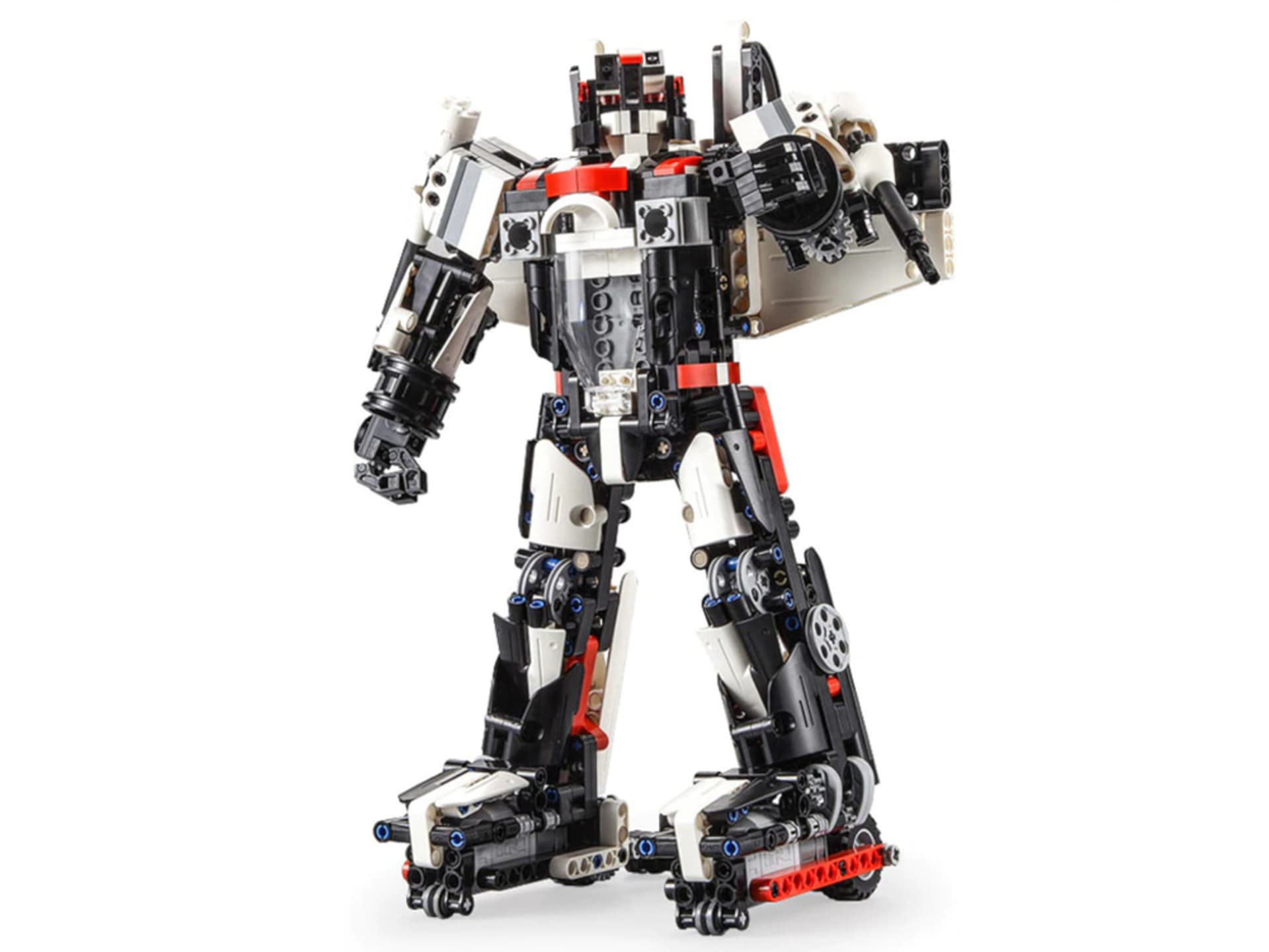 

Klocki Konstrukcyjne Robot Samolot Z Klocków CADA Zdalnie Sterowane 917 Elementów