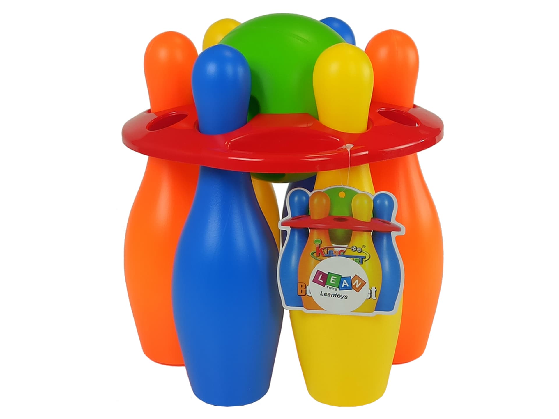

Zestaw Do Gry w Kręgle 6 szt Kolorowe 26 cm