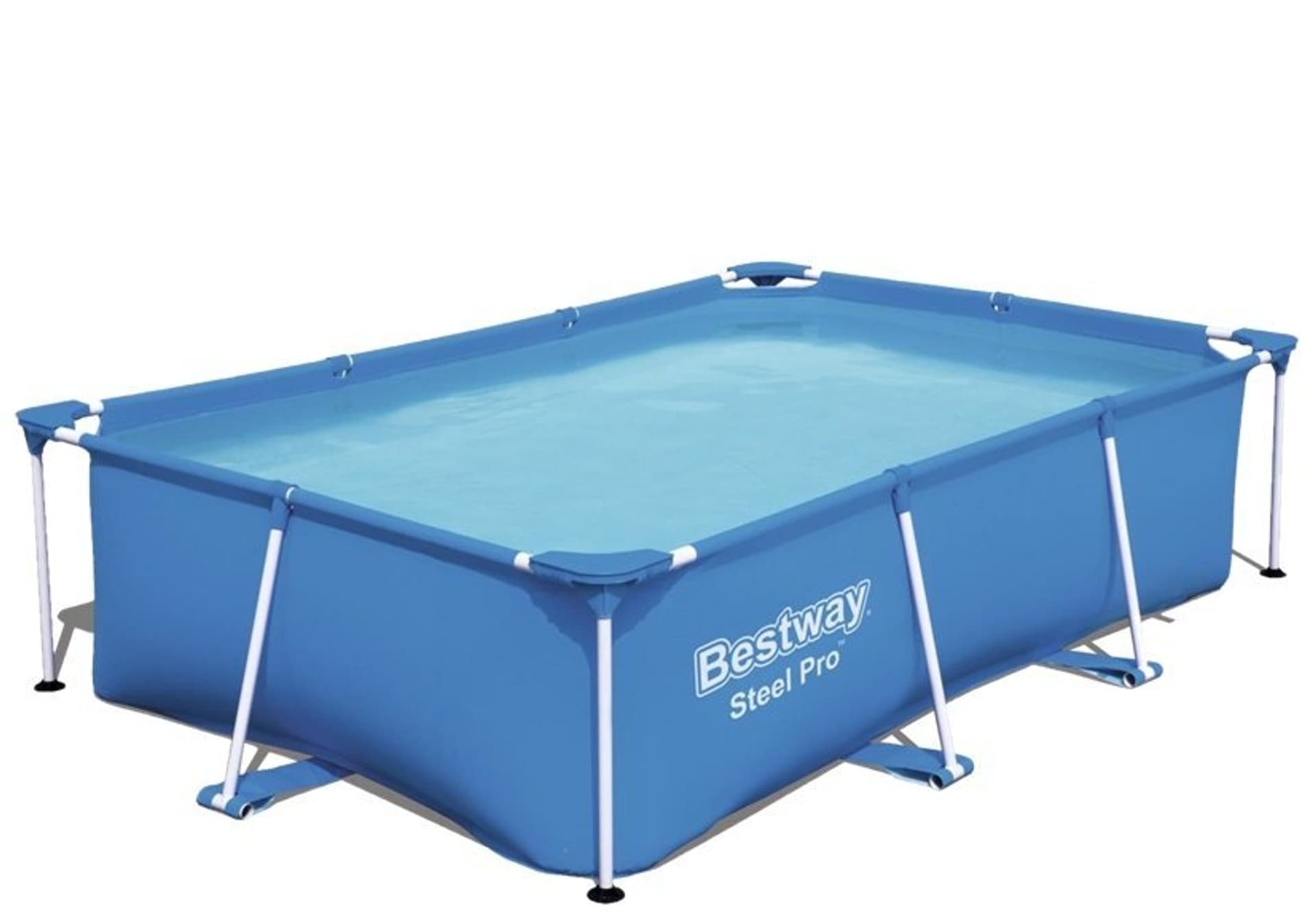 

Bestway 56403 BASEN STELAŻOWY STEEL PRO PROSTOKĄTNY 2.59m x 1.70m x 0.61m