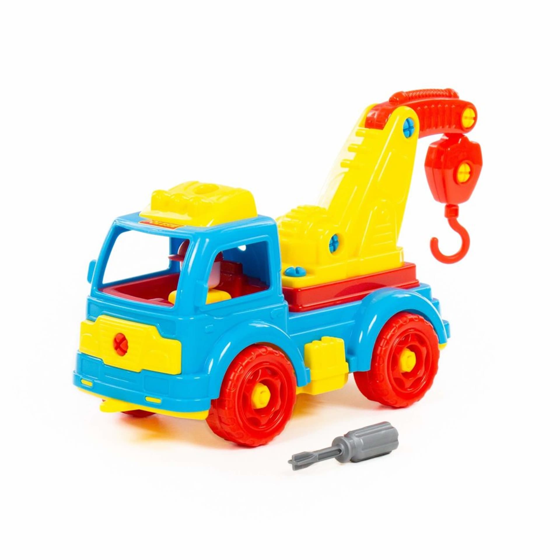 

Dźwig Holownik Transport Klocki Do Rozkręcania DIY 38 Elementów 84828