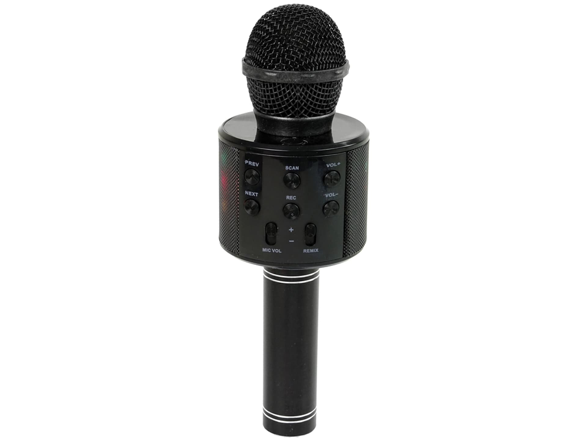 

Mikrofon Bezprzewodowy USB Głośnik Nagrywanie Karaoke Model WS-858 Czarny