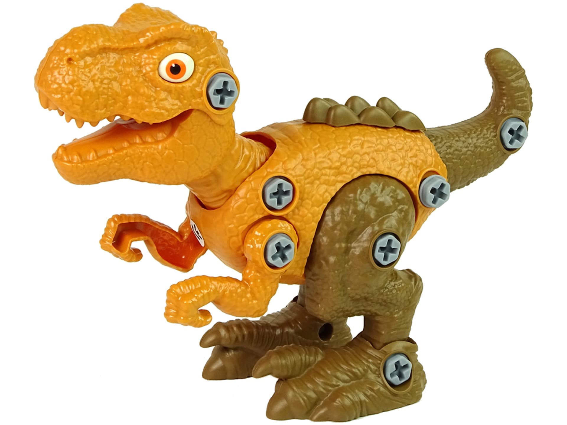 

Zestaw Dinozaur Tyranozaur Rex z Jajkiem DIY Śrubokręt Pomarańczowy
