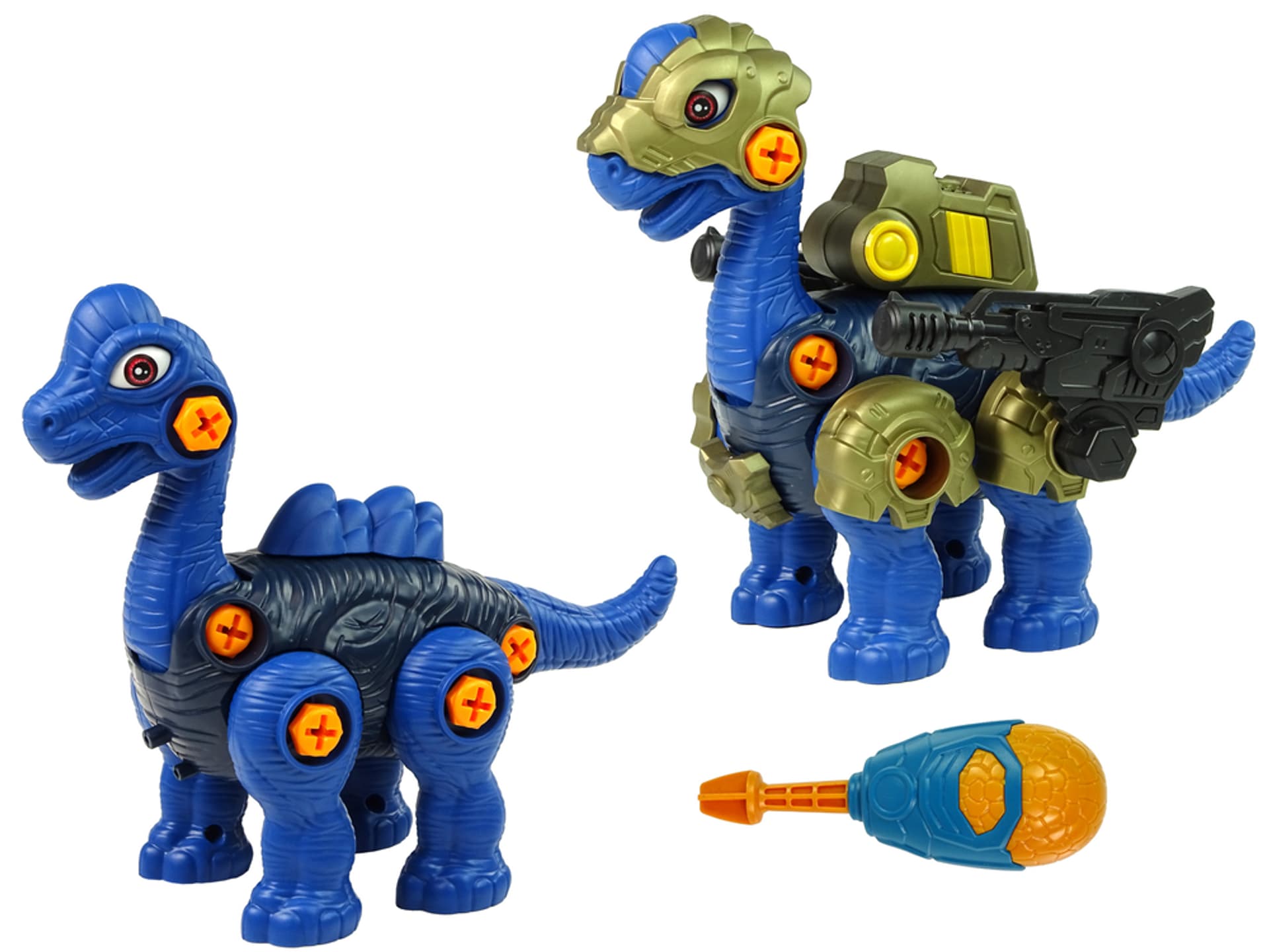 

Dinozaur Do Rozkręcania Majsterkowanie Tanystropheus Niebieski Efekty Świetlne Dźwięki