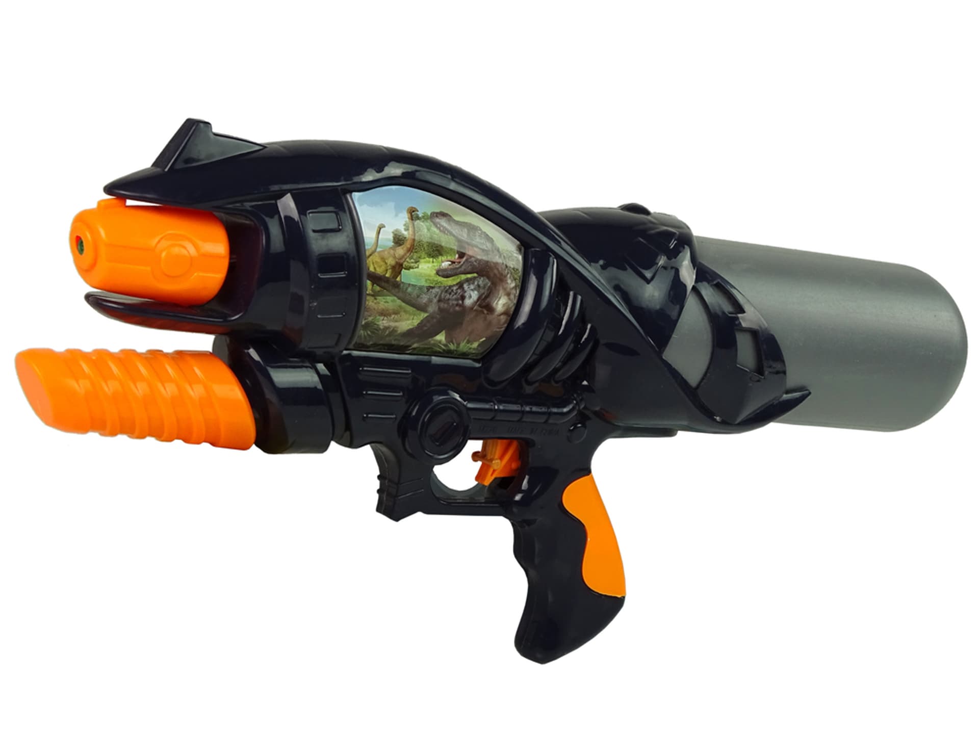 

Pistolet Na Wodę Ogród Karabin Czarno- Szary Dinozaury 1100ml