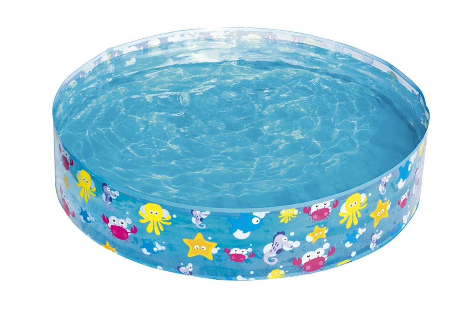

Bestway 55028 BASENIK ROZPOROWY PRZEŹROCZYSTY ŻYJĄTKA MORSKIE FILL 'N FUN 122cm x 25cm
