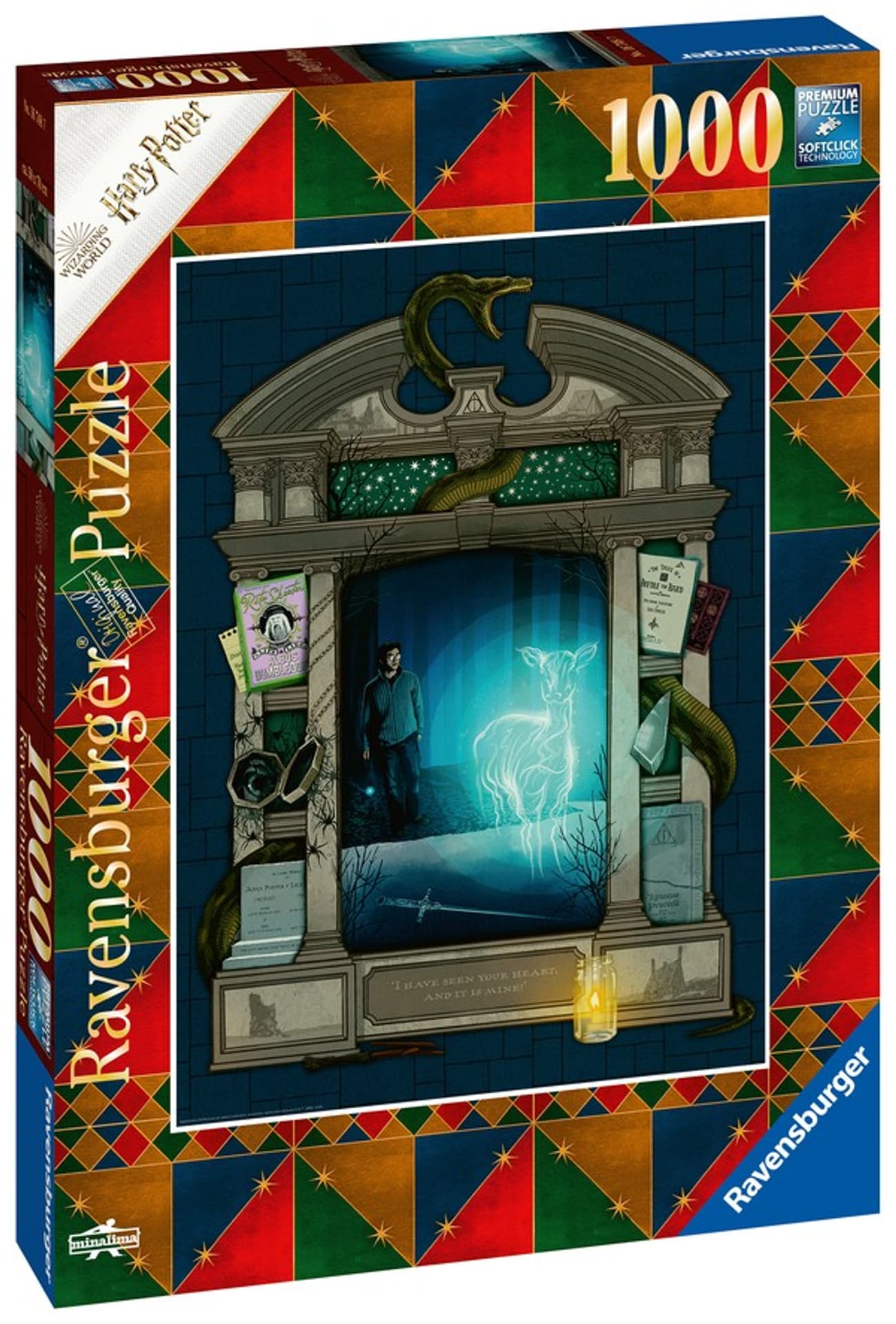 

Puzzle 1000 elementów Kolekcja Harry Potter 3