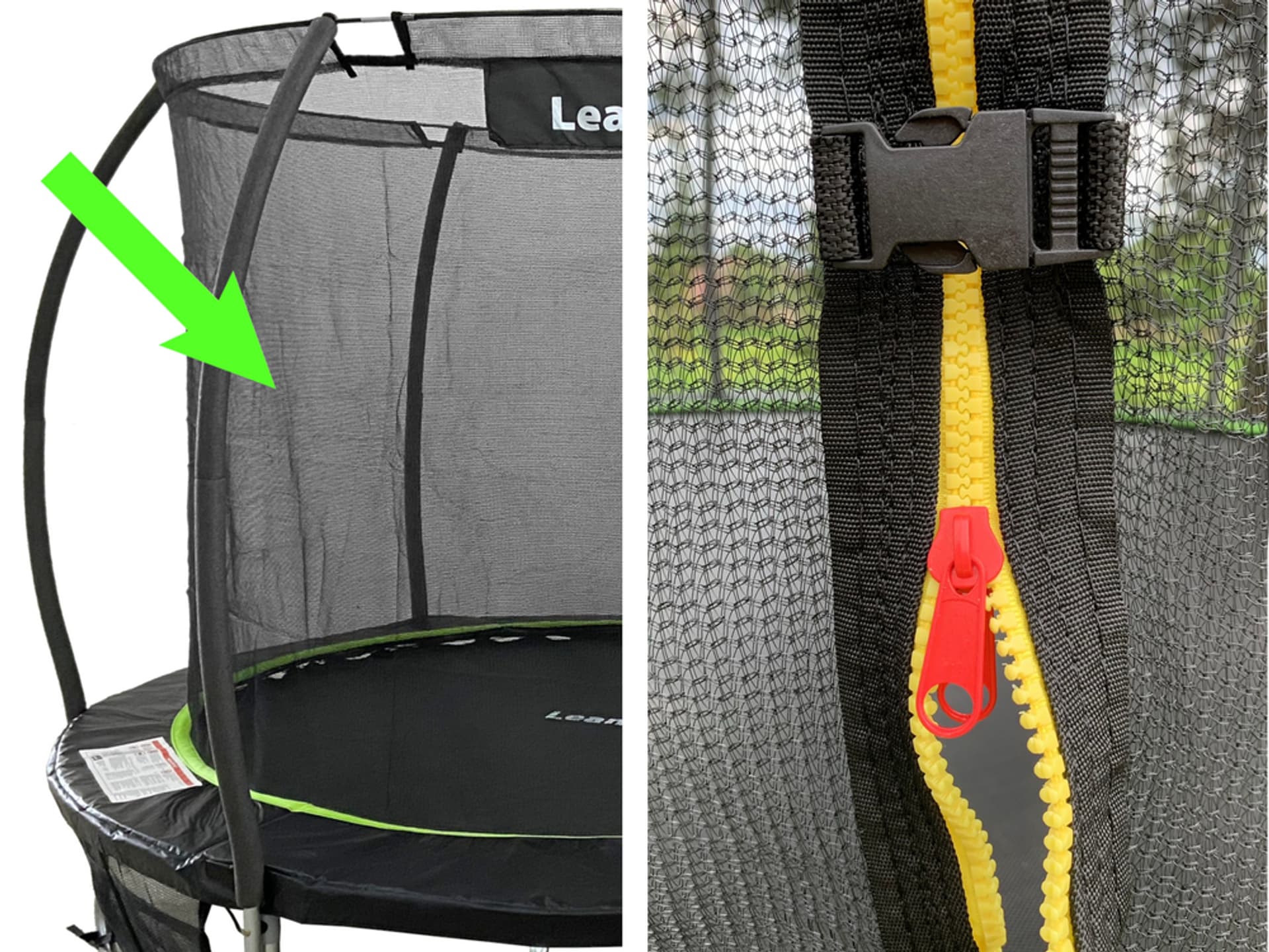 

Siatka Wewnętrzna do Trampoliny Sport Max 12ft Zielona