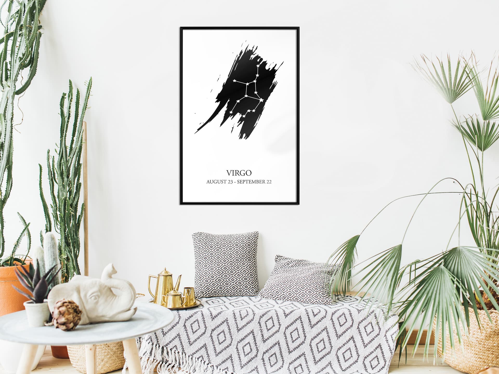 

Plakat - Zodiak: Panna I (rozmiar 30x45, wykończenie Rama czarna)