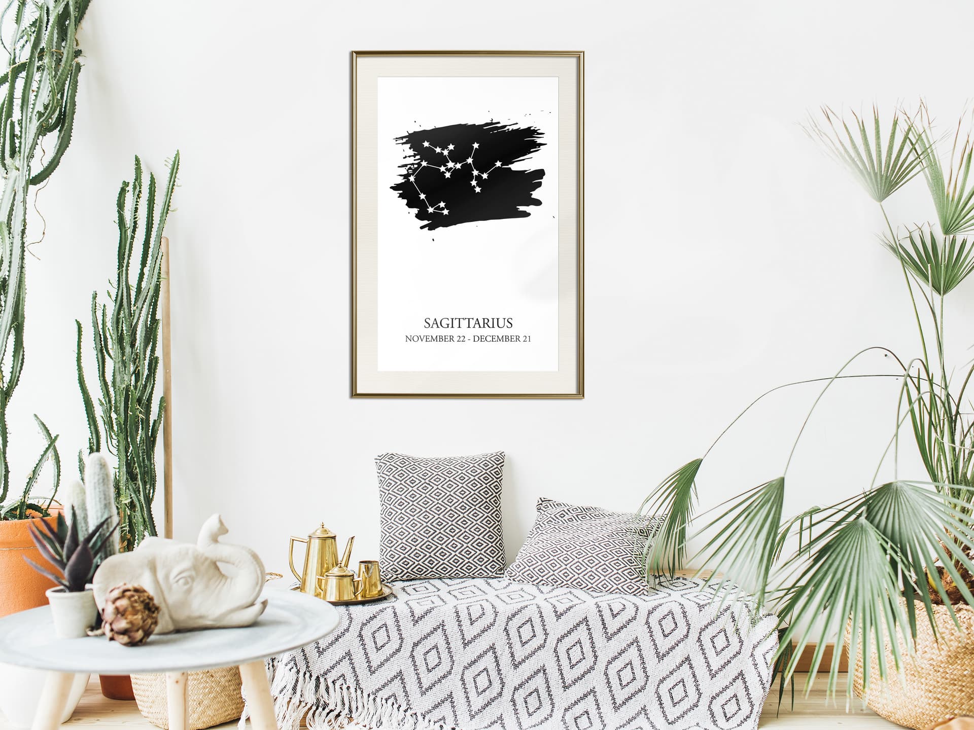 

Plakat - Zodiak: Strzelec I (rozmiar 20x30, wykończenie Rama złota z passe-partout)